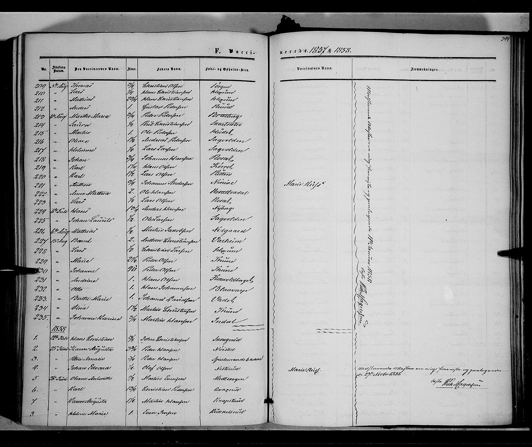 Vestre Toten prestekontor, SAH/PREST-108/H/Ha/Haa/L0006: Parish register (official) no. 6, 1856-1861, p. 344