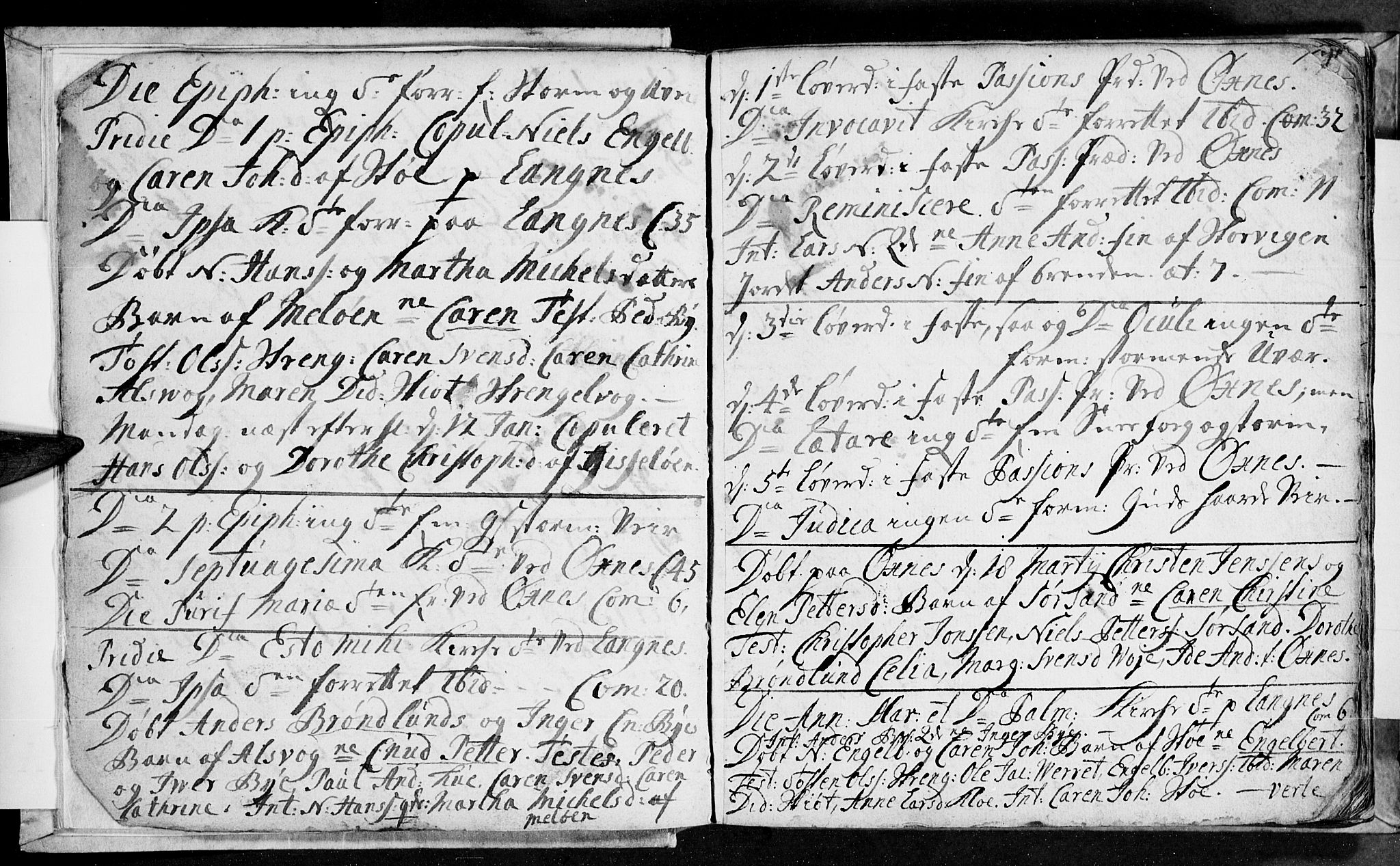 Ministerialprotokoller, klokkerbøker og fødselsregistre - Nordland, AV/SAT-A-1459/893/L1329: Parish register (official) no. 893A02, 1749-1791, p. 6