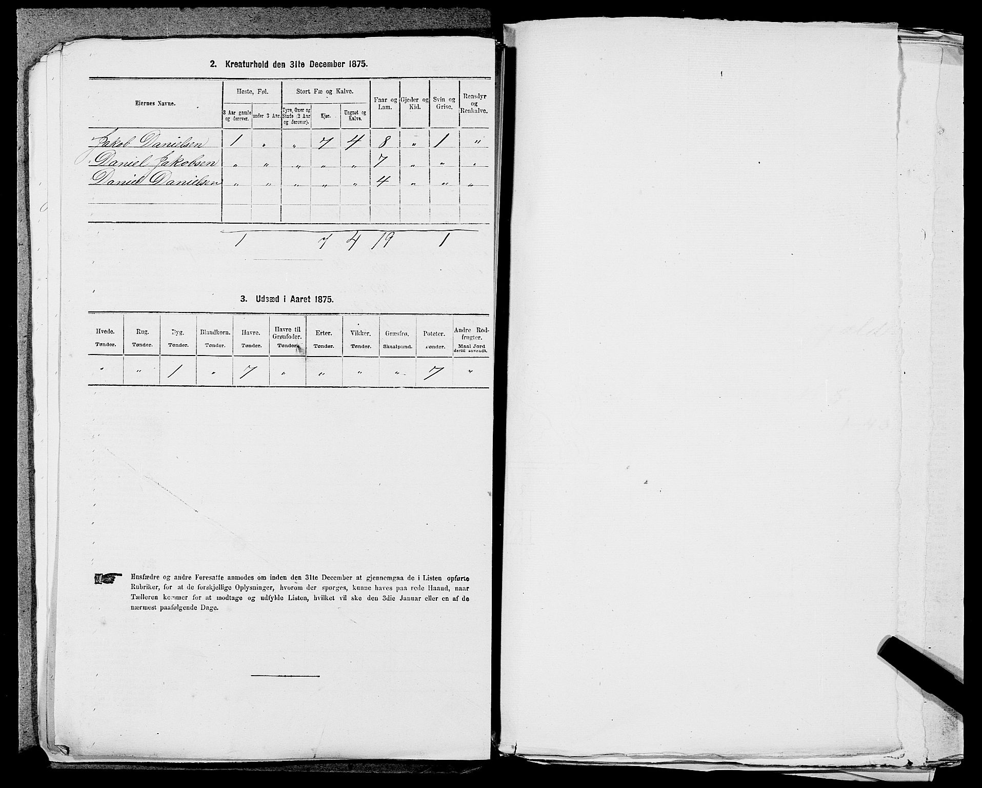 SAST, 1875 census for 1141P Finnøy, 1875, p. 460