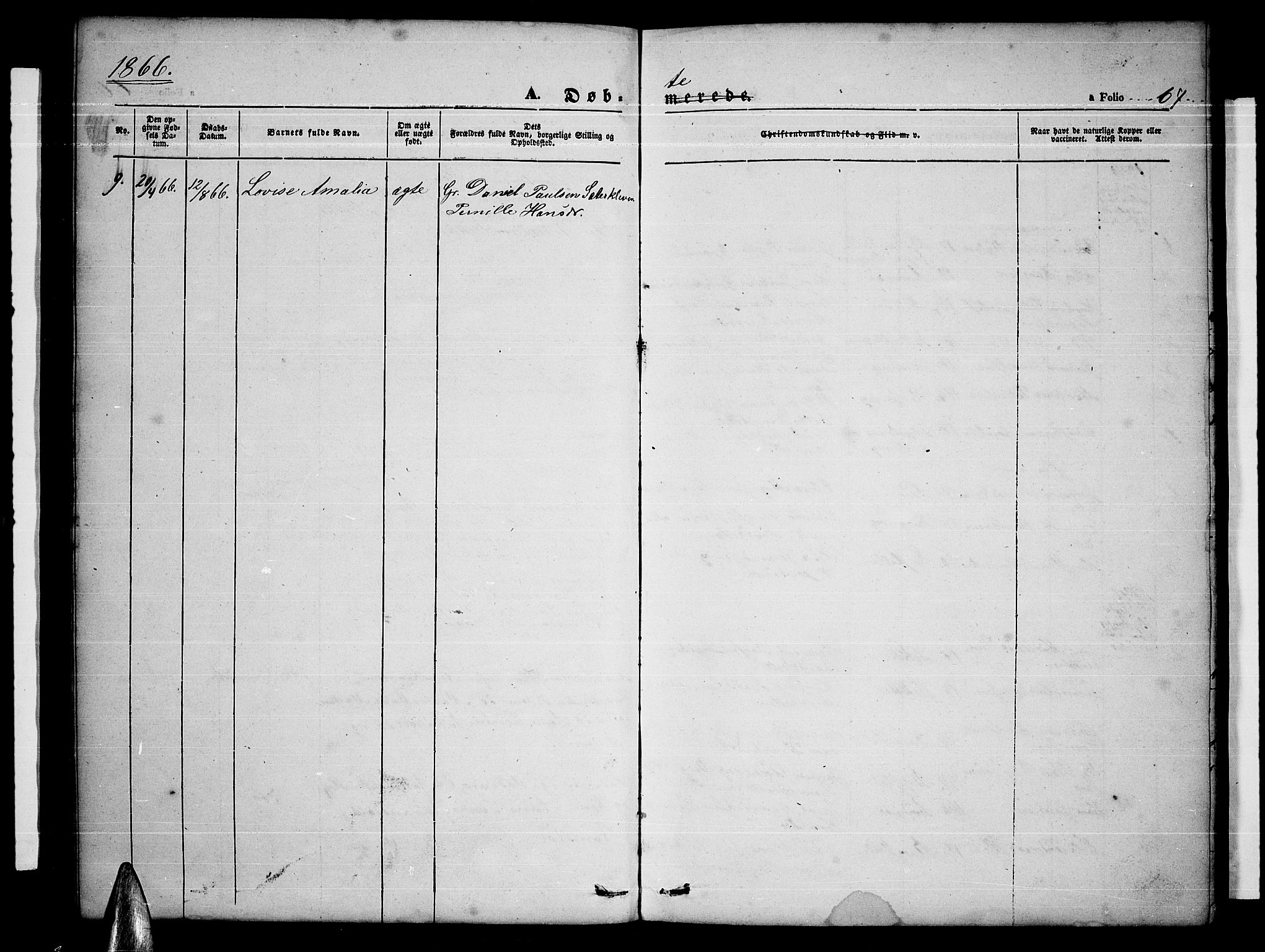 Ministerialprotokoller, klokkerbøker og fødselsregistre - Nordland, AV/SAT-A-1459/865/L0929: Parish register (copy) no. 865C01, 1840-1866, p. 67