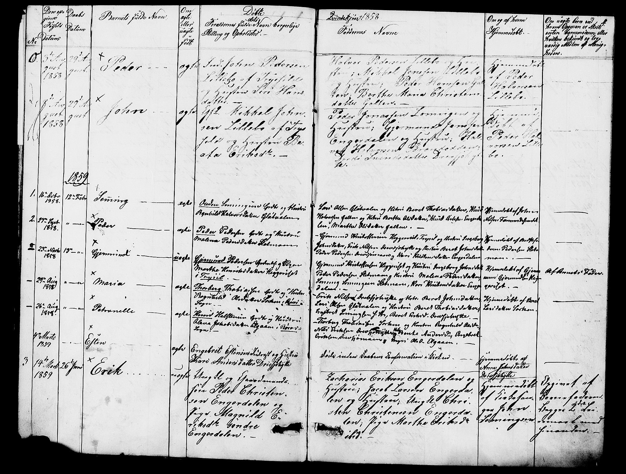Rendalen prestekontor, SAH/PREST-054/H/Ha/Hab/L0002: Parish register (copy) no. 2, 1858-1880, p. 4