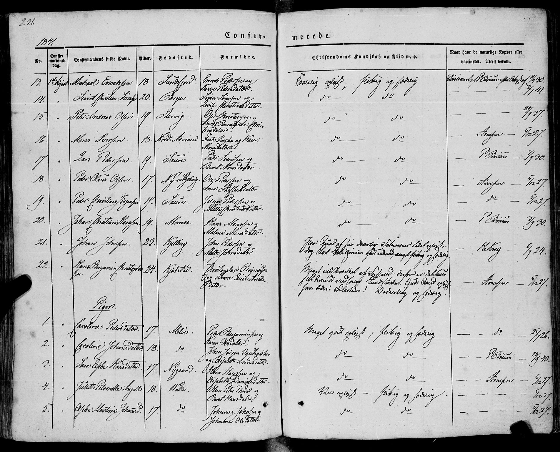 Ministerialprotokoller, klokkerbøker og fødselsregistre - Nordland, SAT/A-1459/805/L0097: Parish register (official) no. 805A04, 1837-1861, p. 236