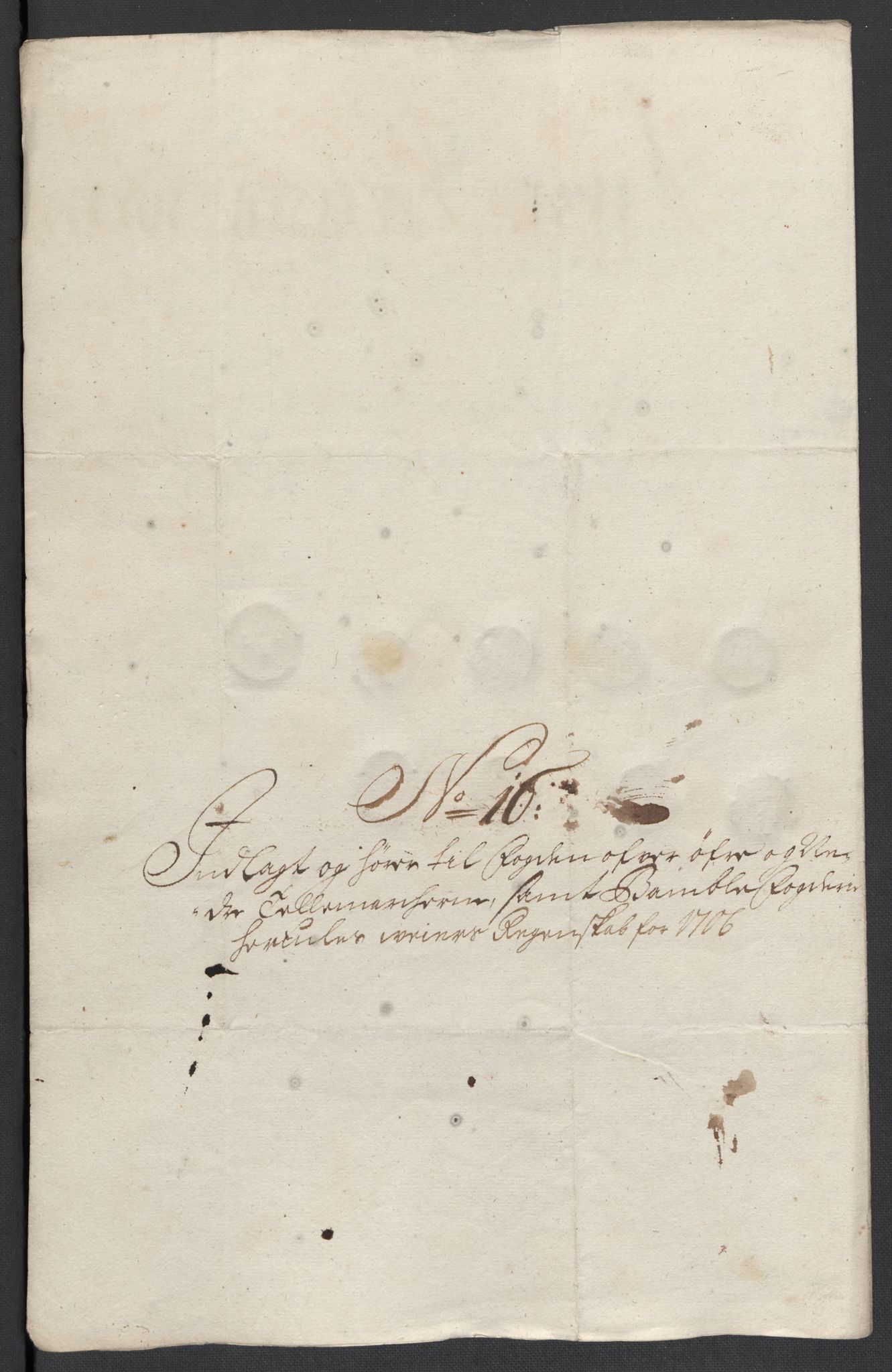 Rentekammeret inntil 1814, Reviderte regnskaper, Fogderegnskap, AV/RA-EA-4092/R36/L2116: Fogderegnskap Øvre og Nedre Telemark og Bamble, 1706-1707, p. 148