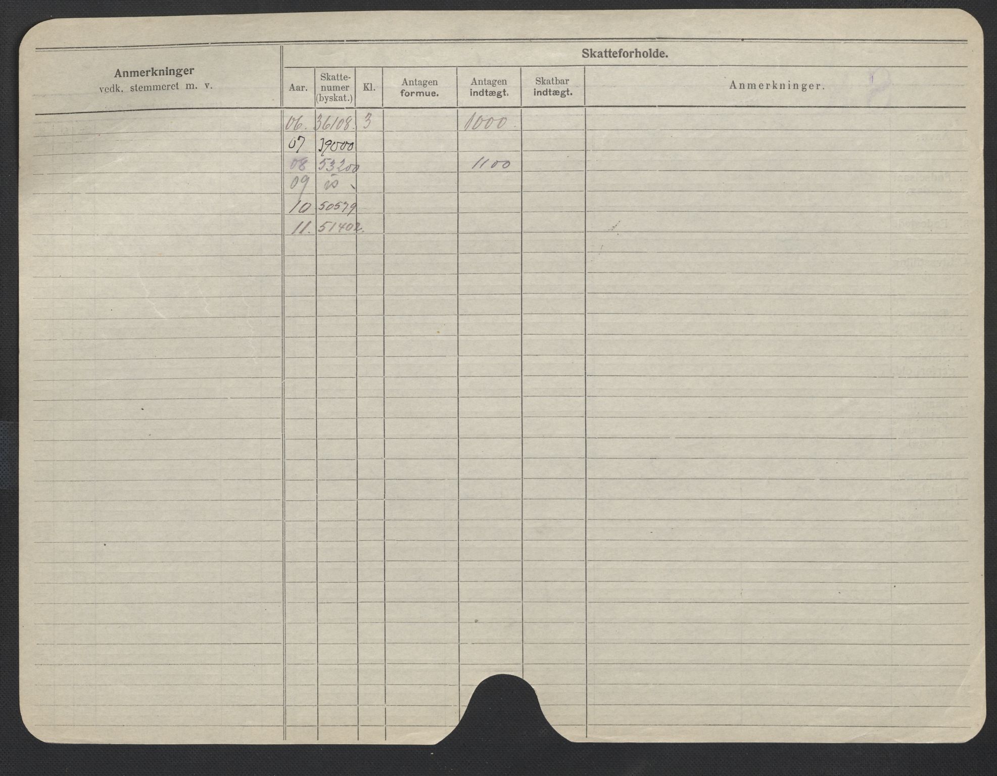 Oslo folkeregister, Registerkort, AV/SAO-A-11715/F/Fa/Fac/L0011: Menn, 1906-1914, p. 477b