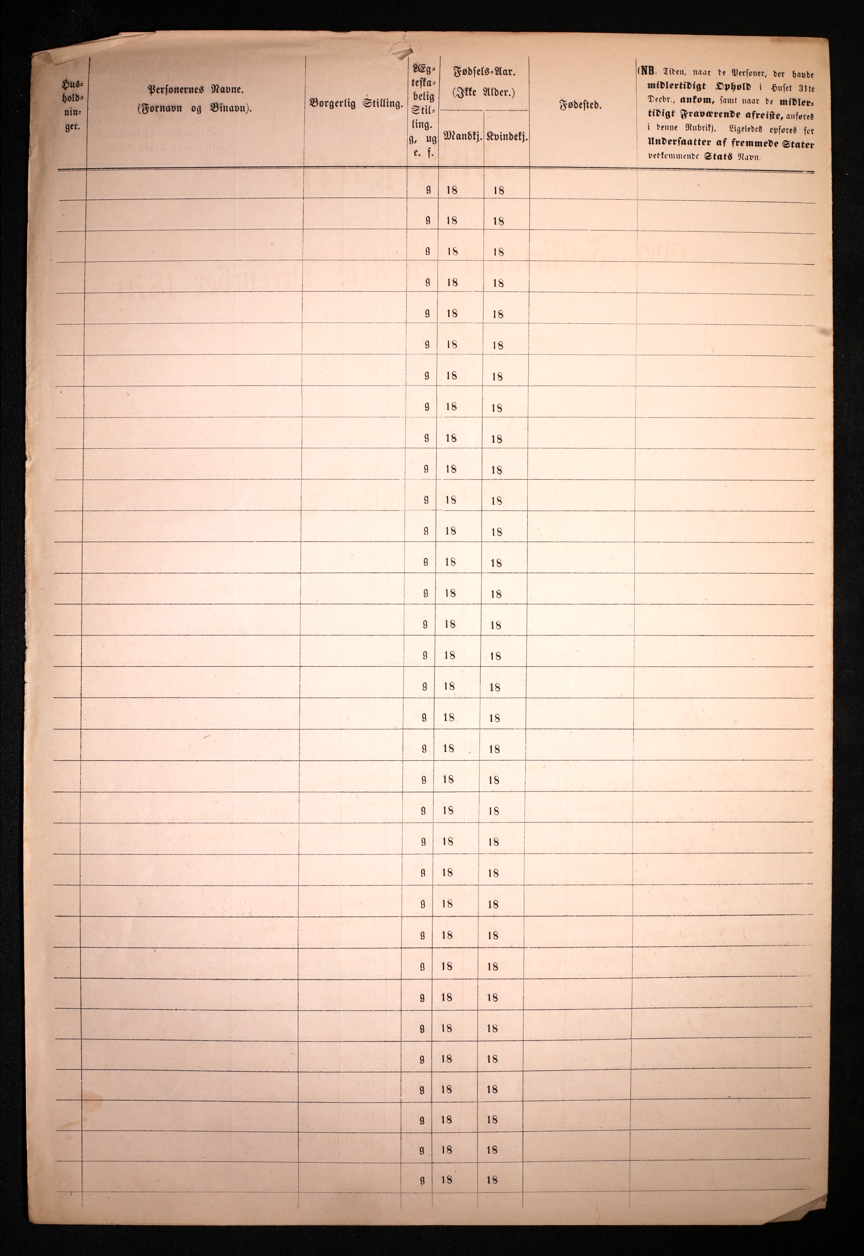 RA, 1870 census for 0101 Fredrikshald, 1870, p. 2246