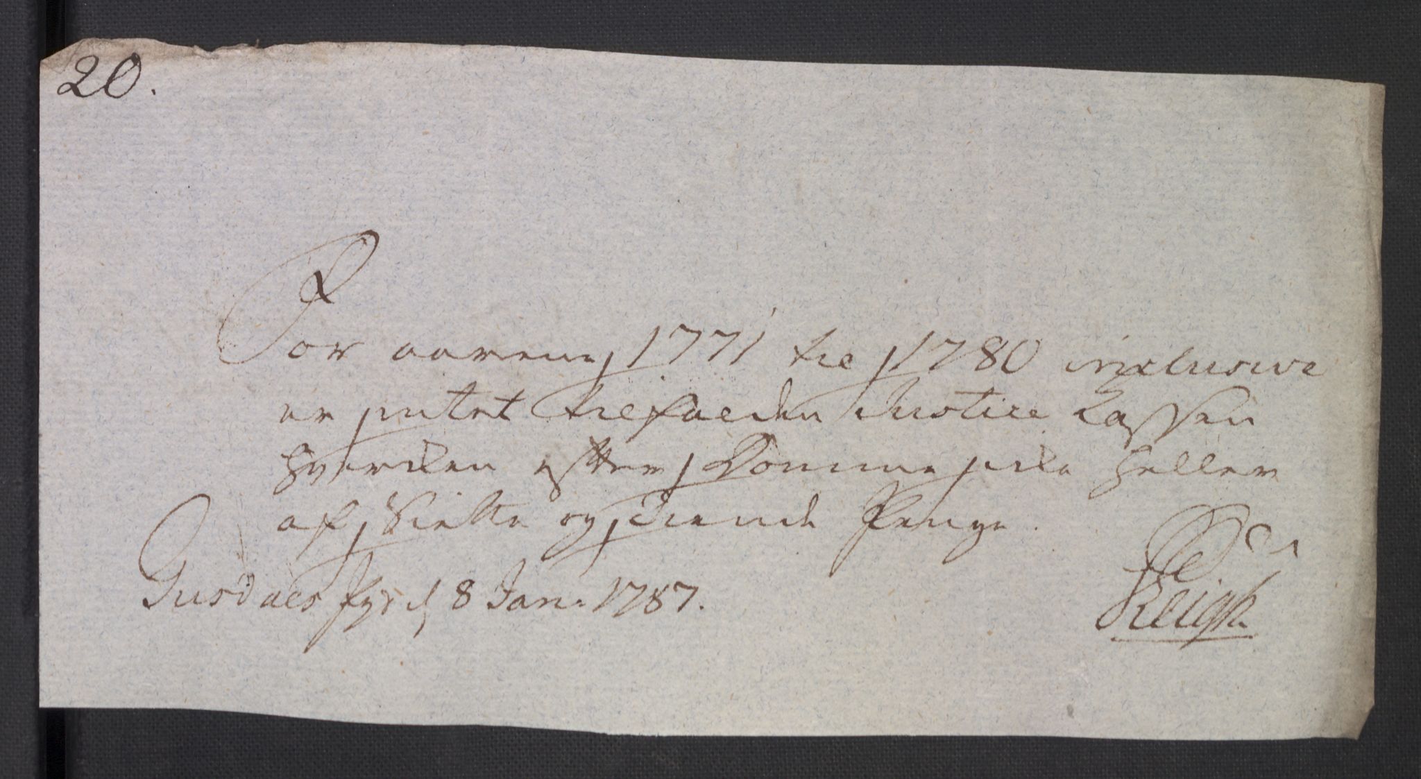 Rentekammeret inntil 1814, Reviderte regnskaper, Mindre regnskaper, AV/RA-EA-4068/Rb/L0014: Opplands amt, 1771-1779, p. 893