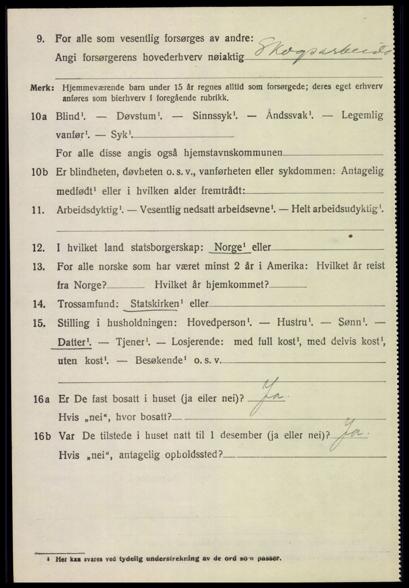 SAH, 1920 census for Våler (Hedmark), 1920, p. 9246