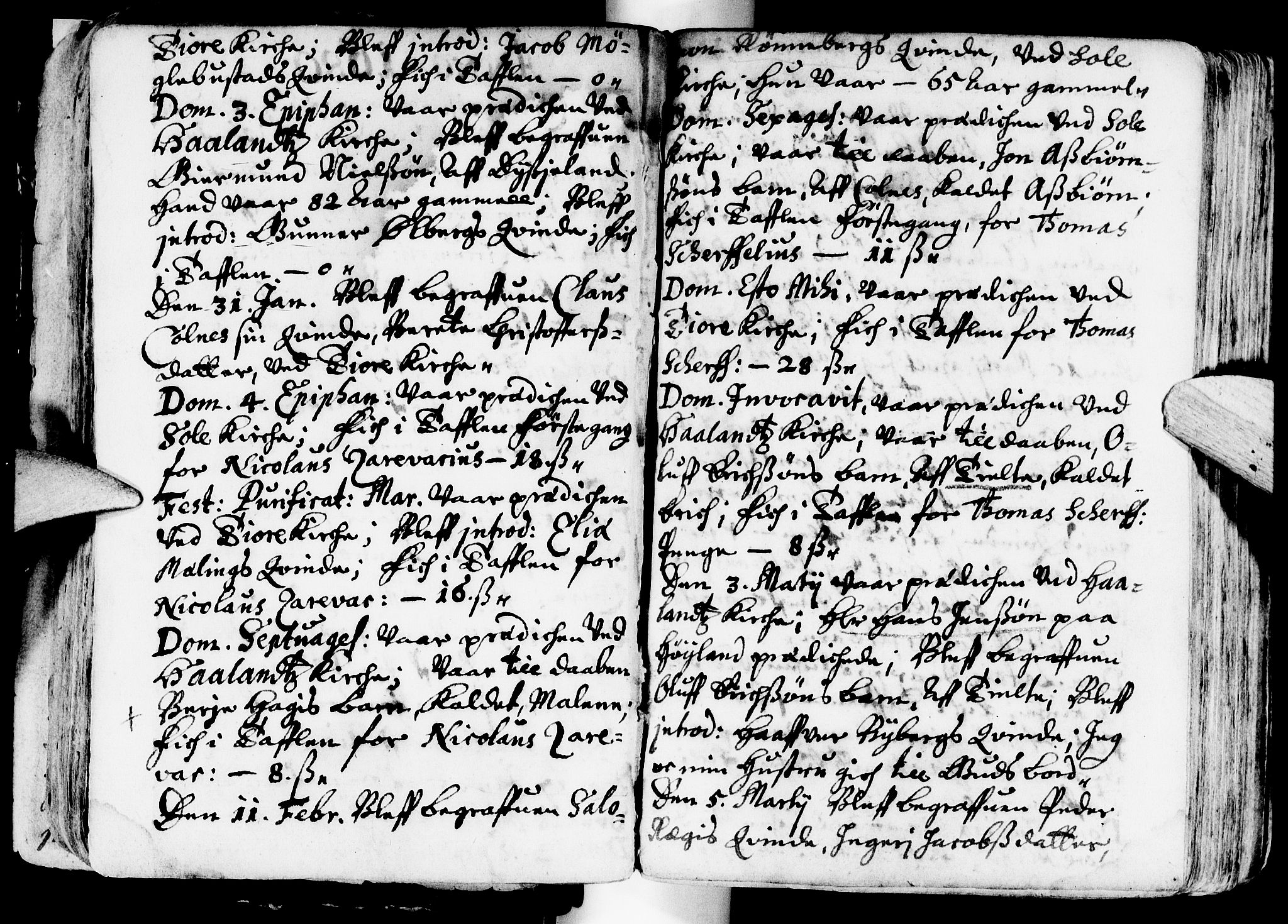 Håland sokneprestkontor, AV/SAST-A-101802/001/30BA/L0001: Parish register (official) no. A 1, 1671-1722