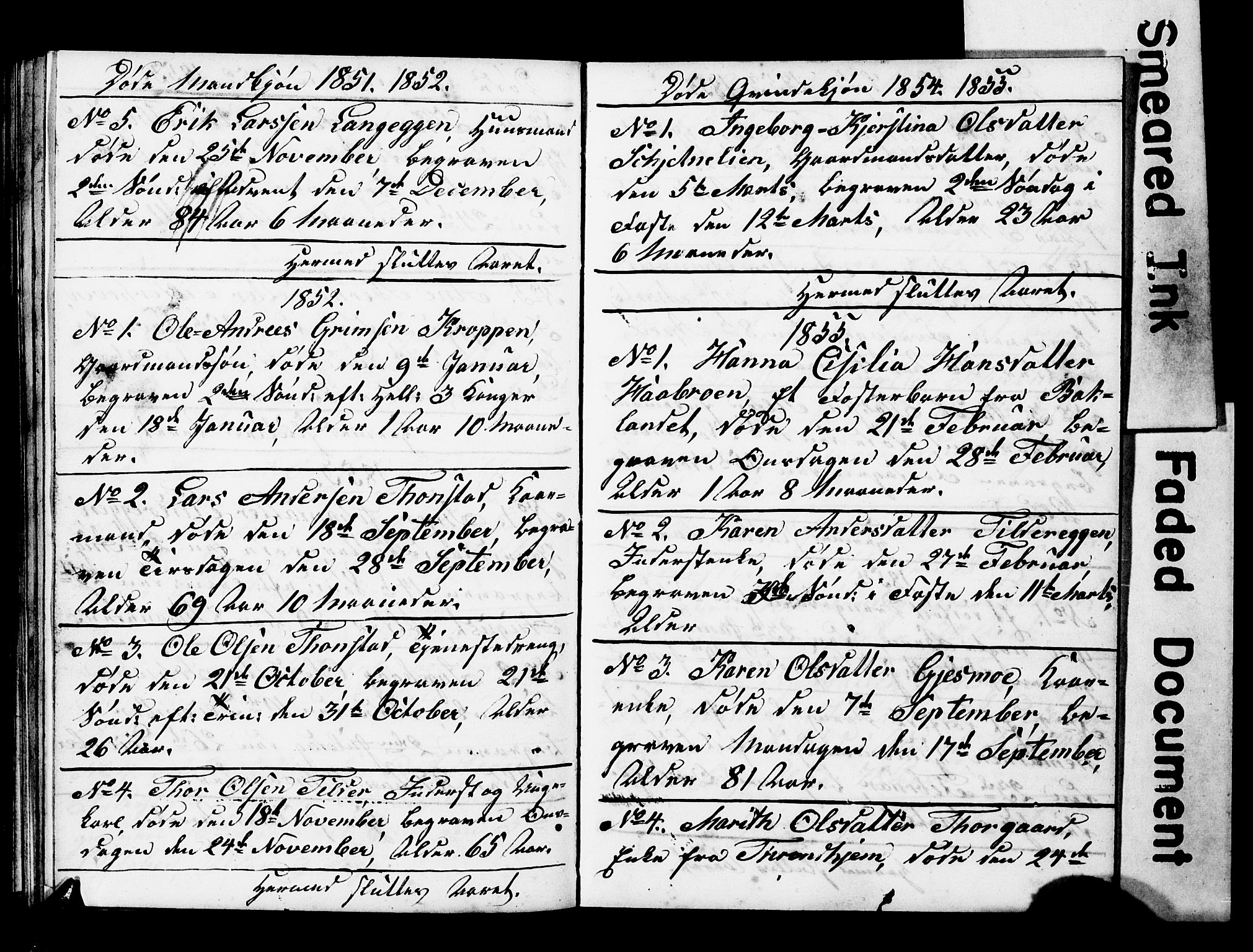Ministerialprotokoller, klokkerbøker og fødselsregistre - Sør-Trøndelag, AV/SAT-A-1456/621/L0461: Parish register (copy) no. 621C04, 1849-1865