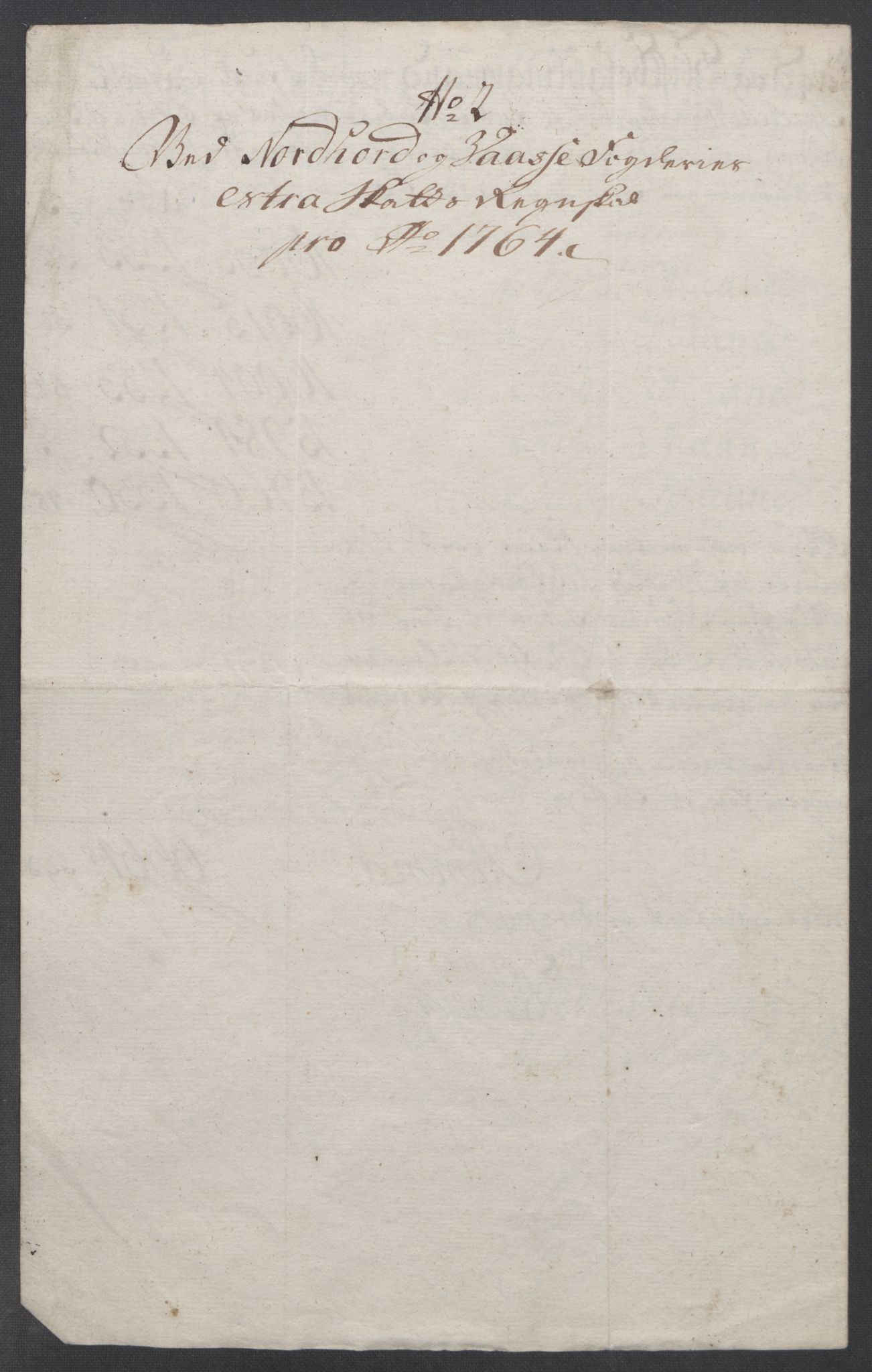 Rentekammeret inntil 1814, Reviderte regnskaper, Fogderegnskap, RA/EA-4092/R51/L3303: Ekstraskatten Nordhordland og Voss, 1762-1772, p. 84