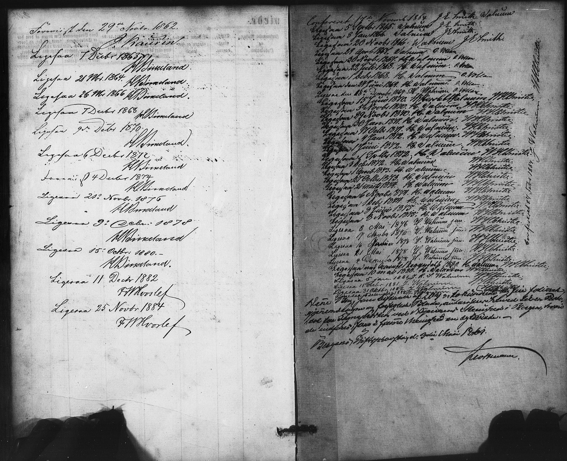 Nykirken Sokneprestembete, AV/SAB-A-77101/H/Haa/L0032: Parish register (official) no. D 2, 1861-1883