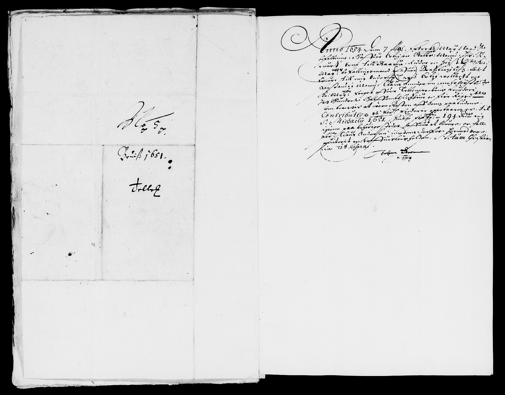 Rentekammeret inntil 1814, Reviderte regnskaper, Lensregnskaper, AV/RA-EA-5023/R/Rb/Rbp/L0037: Bratsberg len, 1650-1652