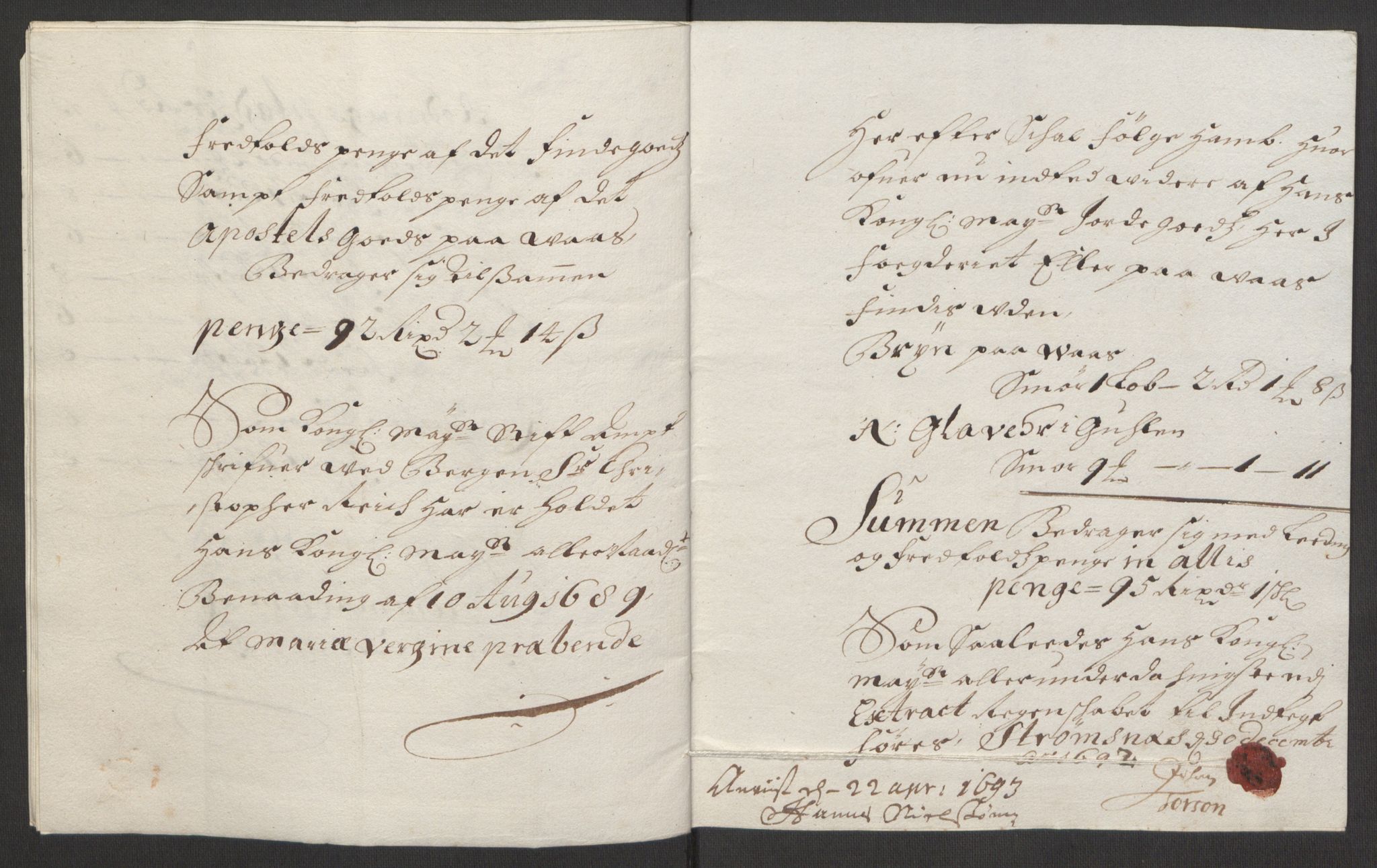 Rentekammeret inntil 1814, Reviderte regnskaper, Fogderegnskap, AV/RA-EA-4092/R51/L3181: Fogderegnskap Nordhordland og Voss, 1691-1692, p. 214