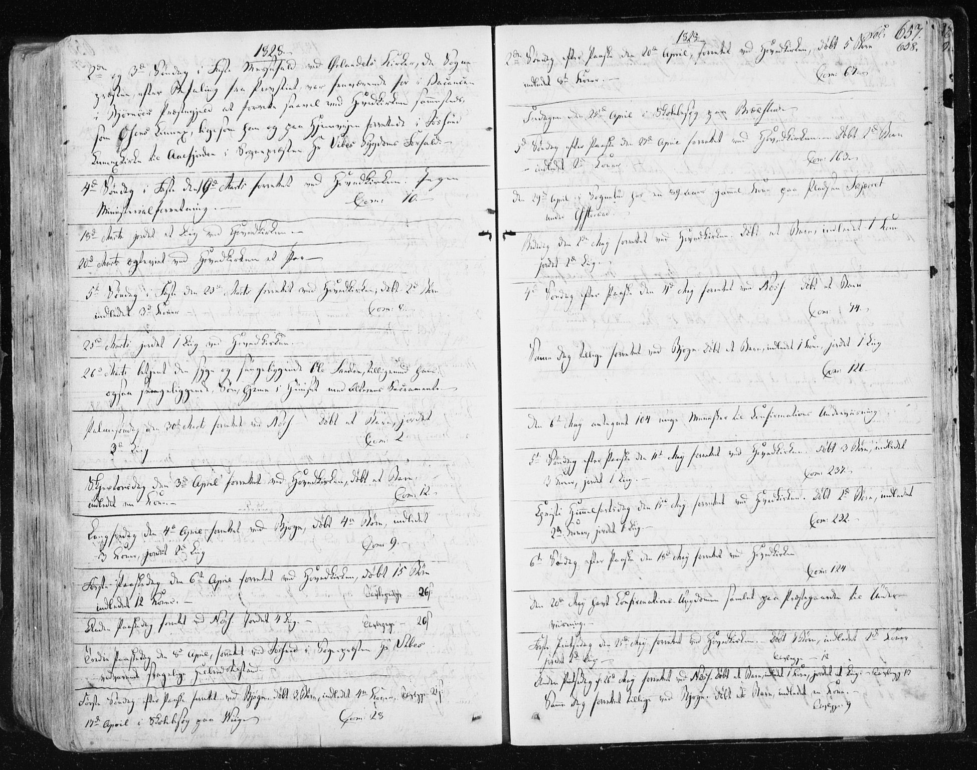 Ministerialprotokoller, klokkerbøker og fødselsregistre - Sør-Trøndelag, SAT/A-1456/659/L0735: Parish register (official) no. 659A05, 1826-1841, p. 657