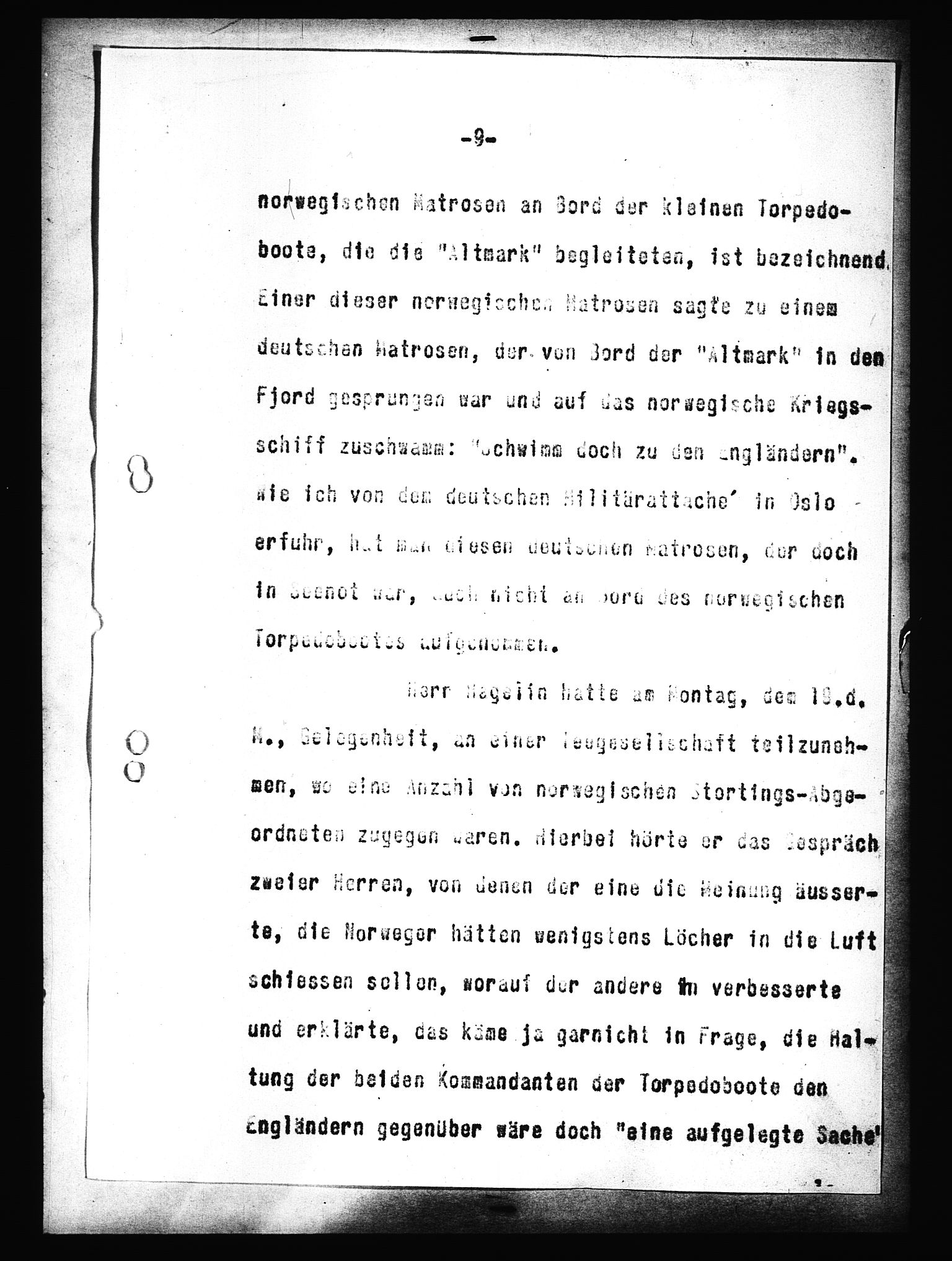 Documents Section, AV/RA-RAFA-2200/V/L0091: Amerikansk mikrofilm "Captured German Documents".
Box No. 953.  FKA jnr. 59/1955., 1935-1942, p. 528