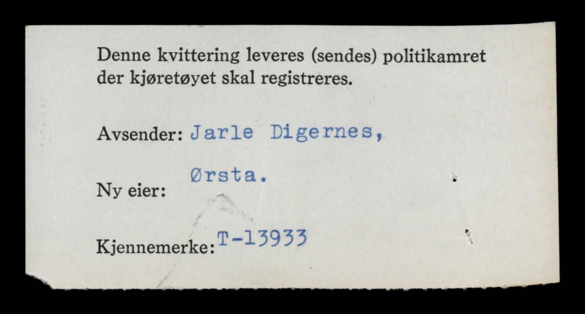 Møre og Romsdal vegkontor - Ålesund trafikkstasjon, SAT/A-4099/F/Fe/L0042: Registreringskort for kjøretøy T 13906 - T 14079, 1927-1998, p. 401