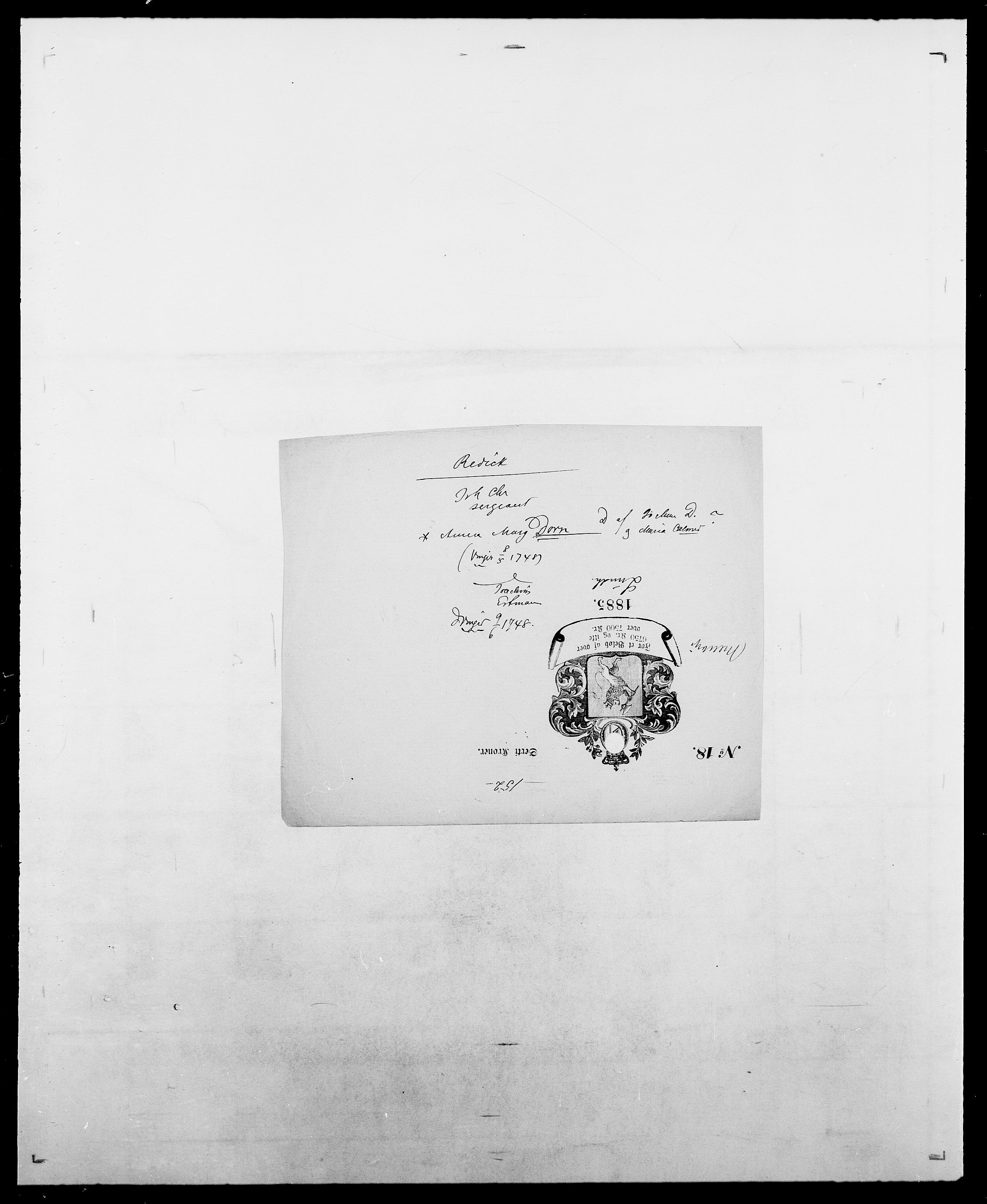 Delgobe, Charles Antoine - samling, SAO/PAO-0038/D/Da/L0033: Roald - Røyem, p. 618