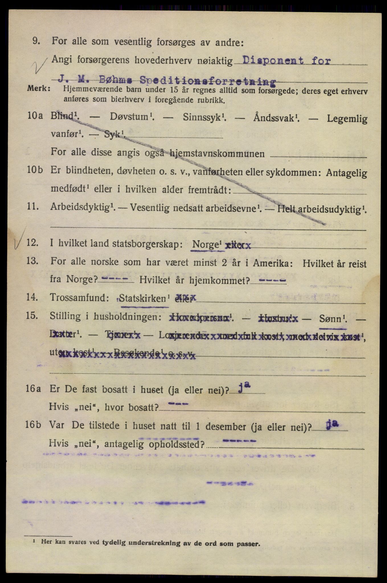 SAO, 1920 census for Kristiania, 1920, p. 654278