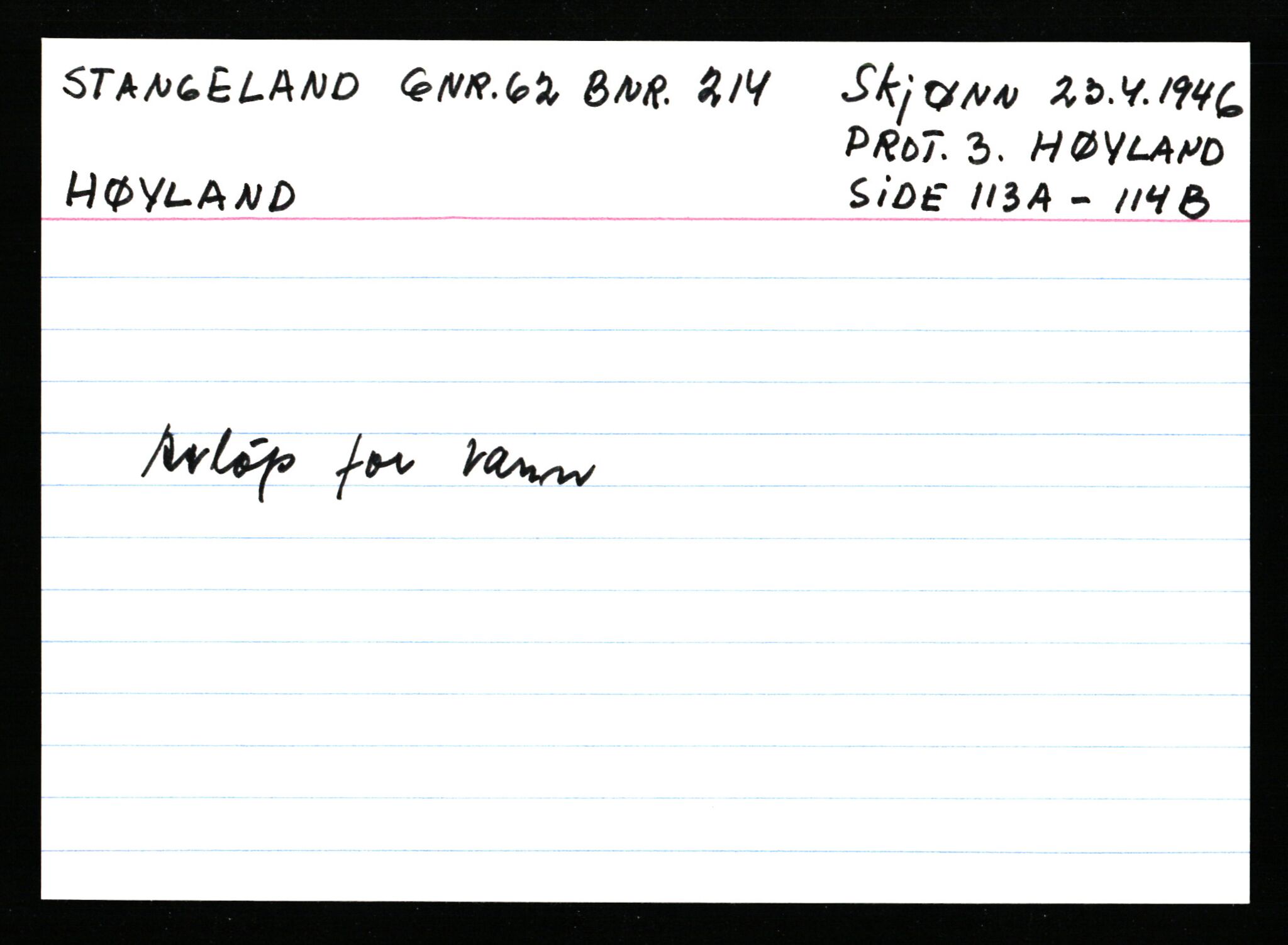 Statsarkivet i Stavanger, AV/SAST-A-101971/03/Y/Ym/L0054: Åstedskort sortert etter gårdsnavn: Soleim - Stavneim, 1600-1950, p. 305