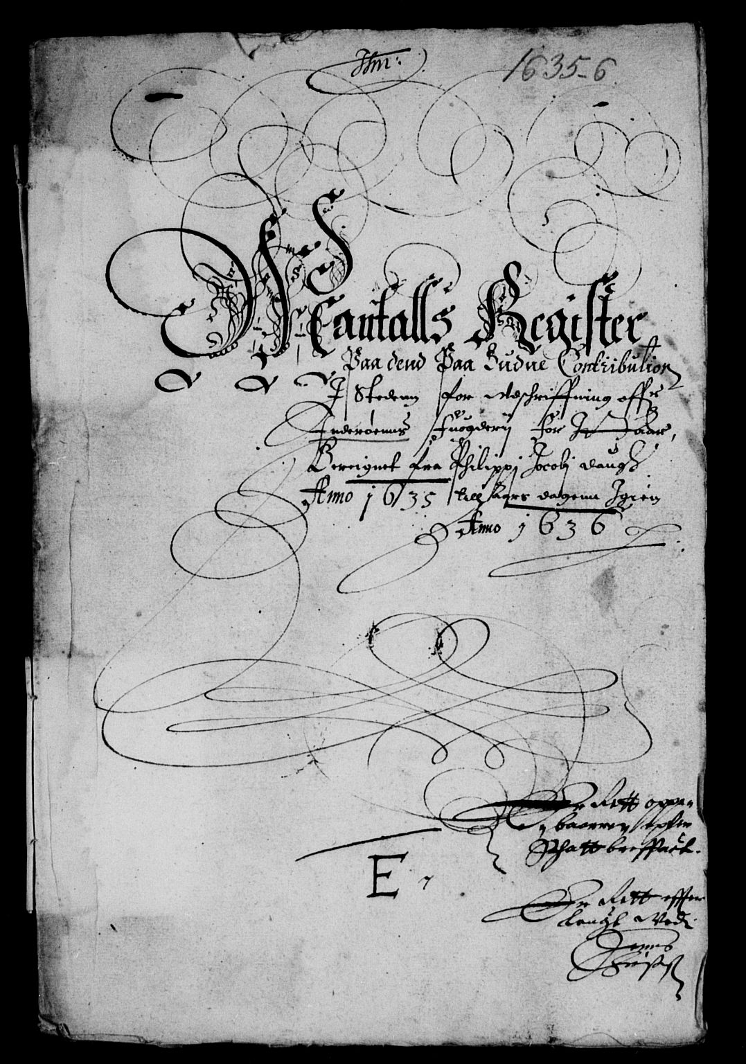 Rentekammeret inntil 1814, Reviderte regnskaper, Lensregnskaper, AV/RA-EA-5023/R/Rb/Rbw/L0058: Trondheim len, 1635-1637