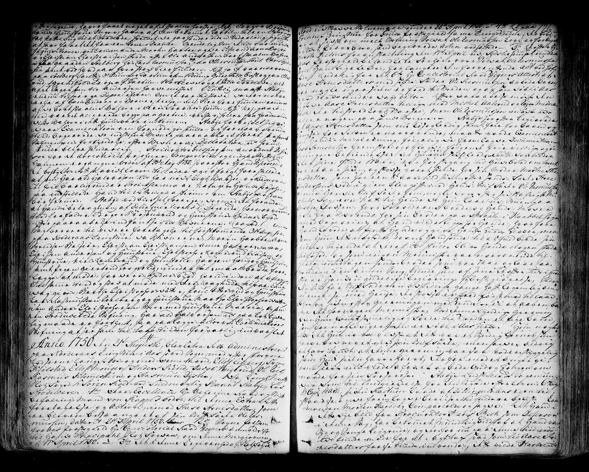 Follo sorenskriveri, SAO/A-10274/F/Fb/Fba/L0039: Tingbok, 1748-1755, p. 125b-126a