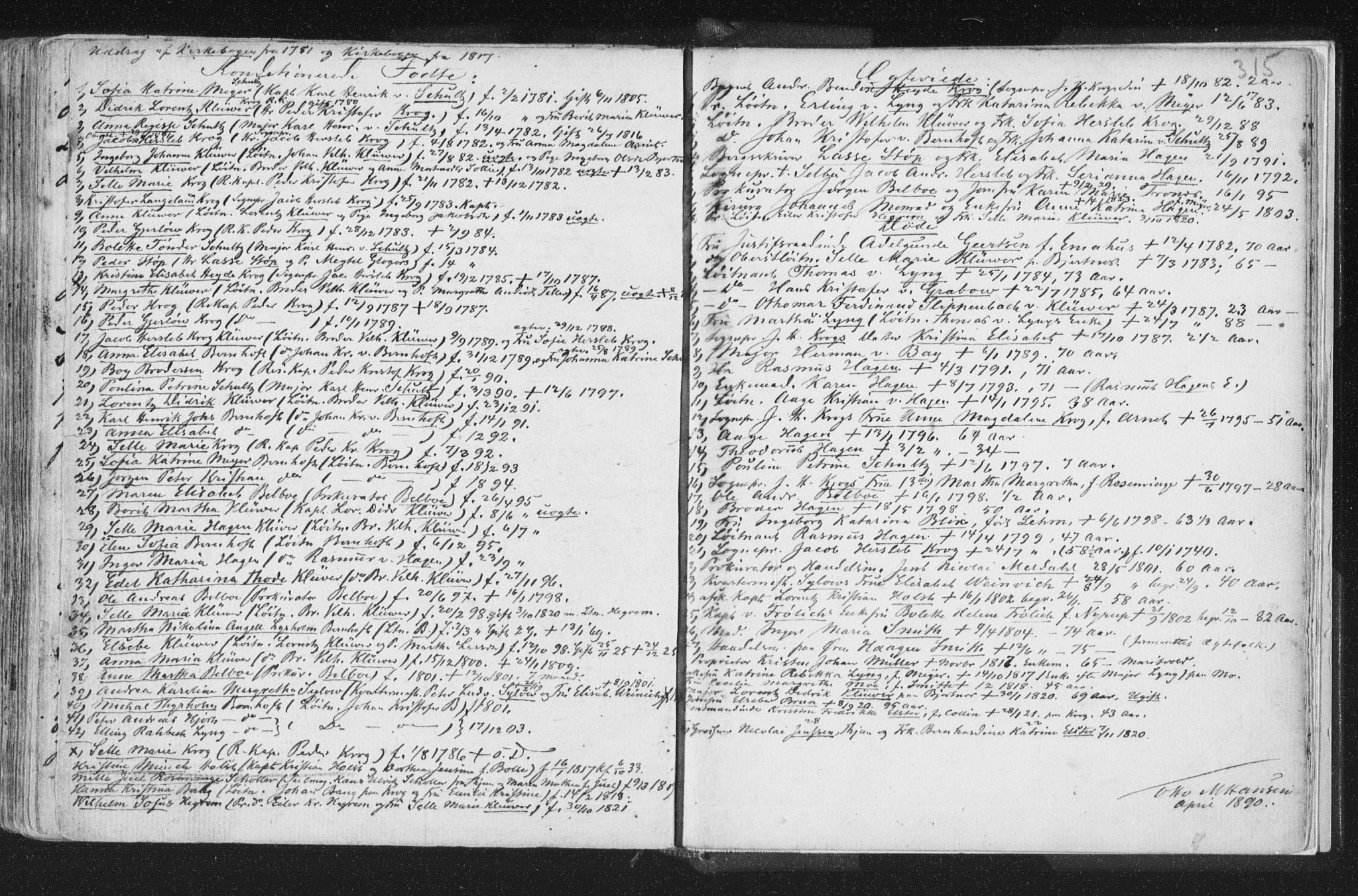 Ministerialprotokoller, klokkerbøker og fødselsregistre - Nord-Trøndelag, SAT/A-1458/723/L0232: Parish register (official) no. 723A03, 1781-1804, p. 315