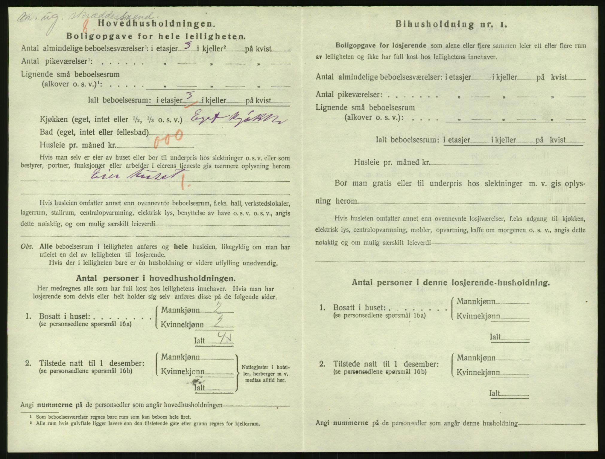 SAK, 1920 census for Risør, 1920, p. 2454