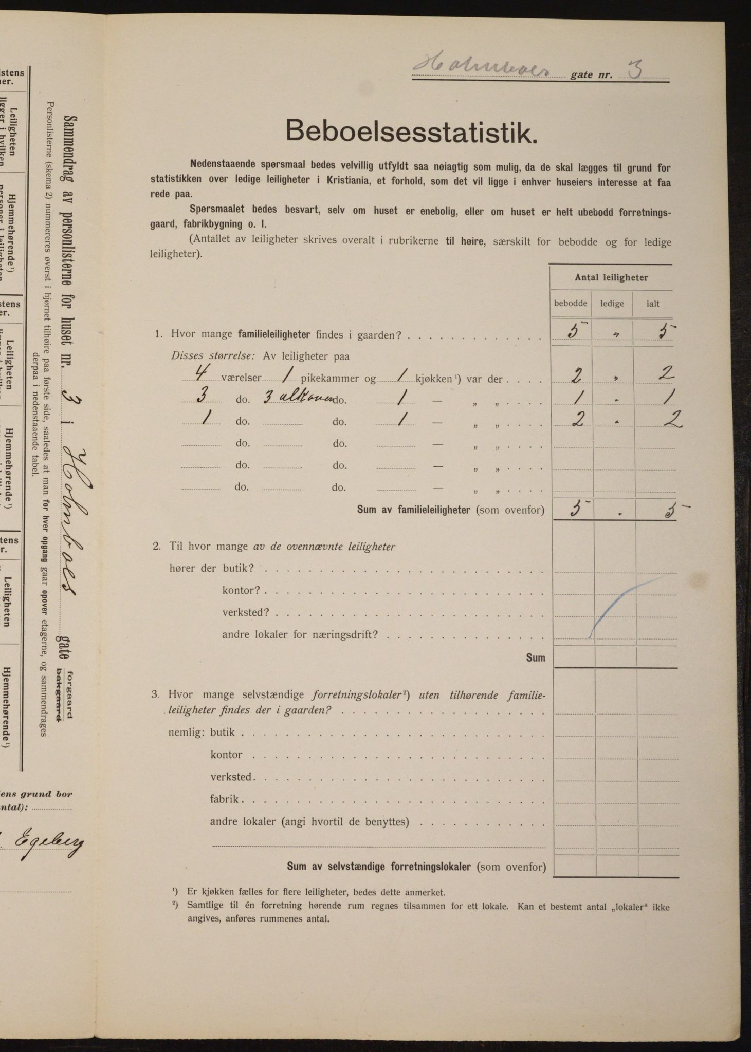 OBA, Municipal Census 1912 for Kristiania, 1912, p. 41175