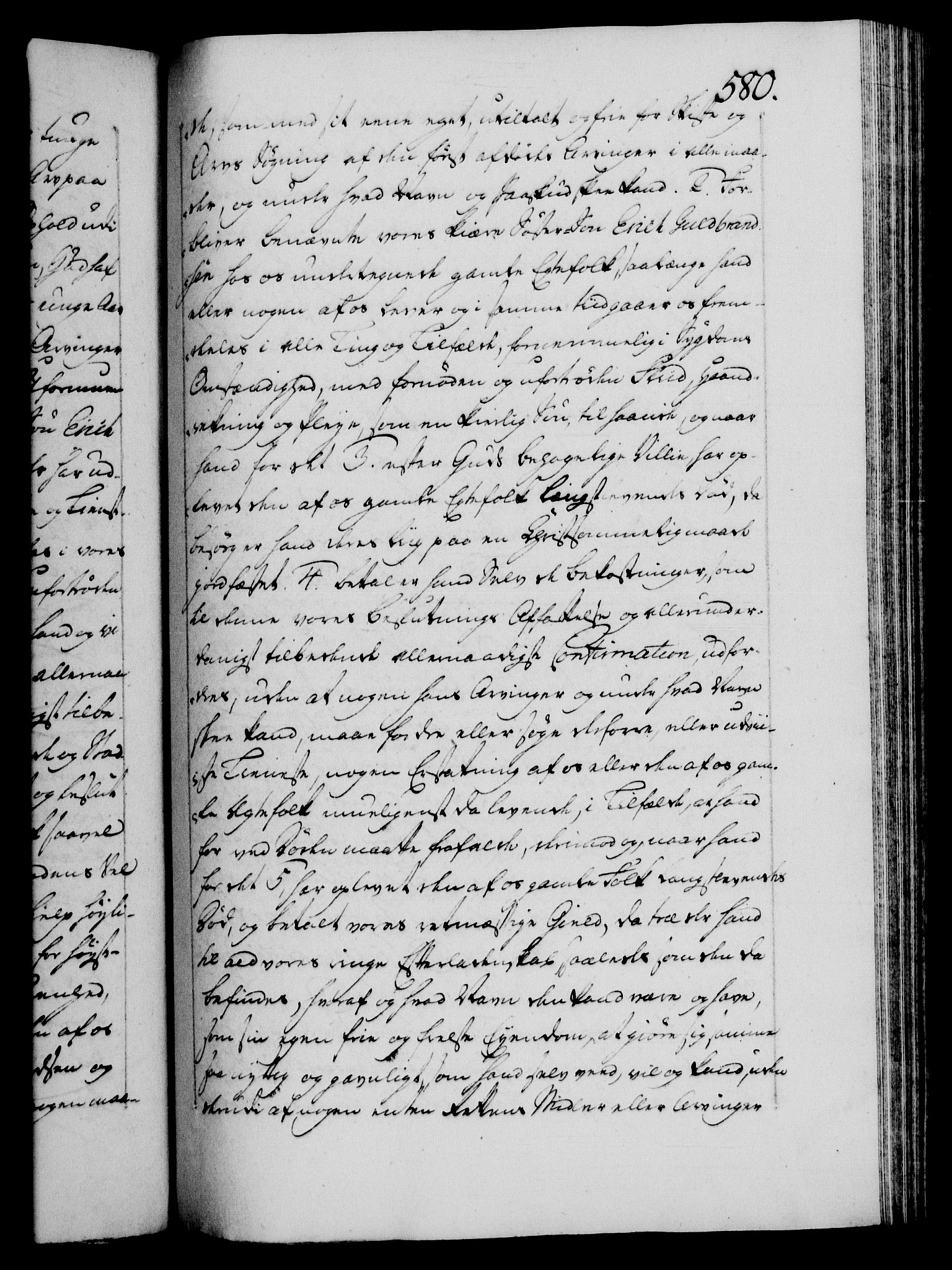 Danske Kanselli 1572-1799, AV/RA-EA-3023/F/Fc/Fca/Fcaa/L0043: Norske registre, 1766-1768, p. 580a