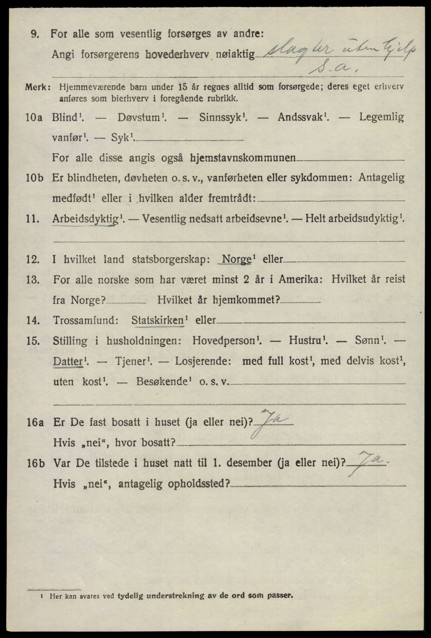 SAO, 1920 census for Sørum, 1920, p. 3486