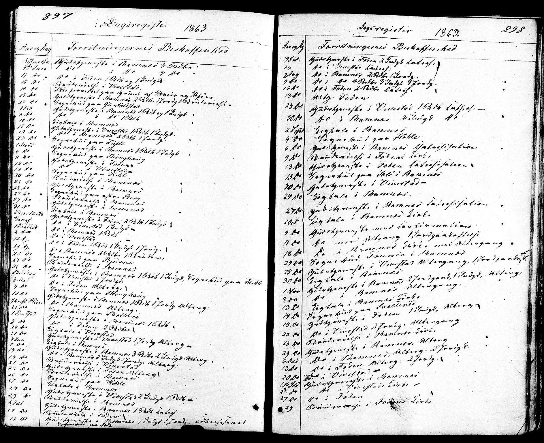 Ramnes kirkebøker, AV/SAKO-A-314/F/Fa/L0006: Parish register (official) no. I 6, 1862-1877, p. 897-898