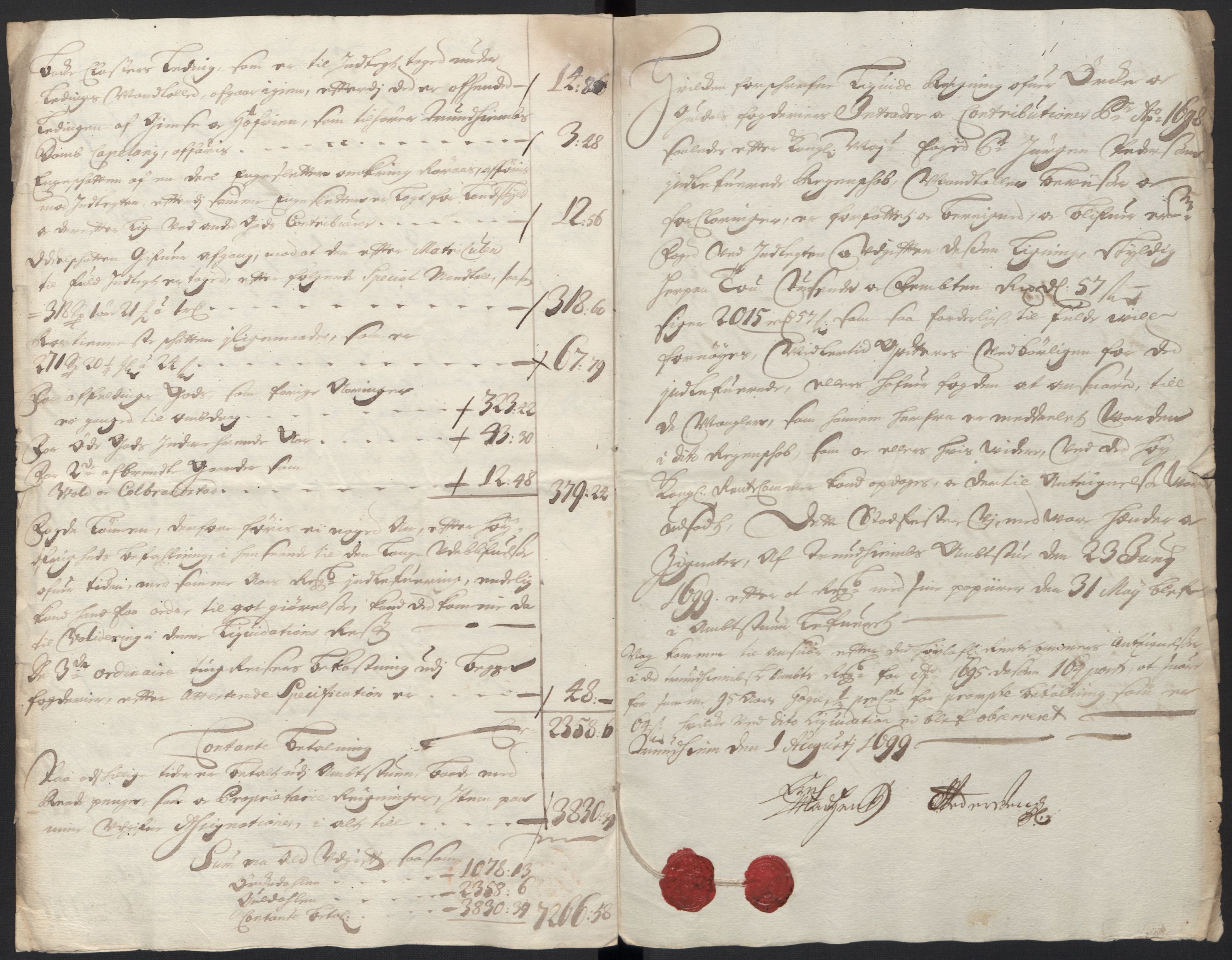 Rentekammeret inntil 1814, Reviderte regnskaper, Fogderegnskap, RA/EA-4092/R60/L3948: Fogderegnskap Orkdal og Gauldal, 1698, p. 52