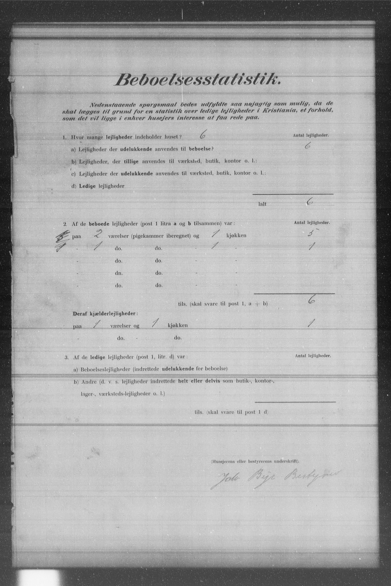 OBA, Municipal Census 1902 for Kristiania, 1902, p. 11036