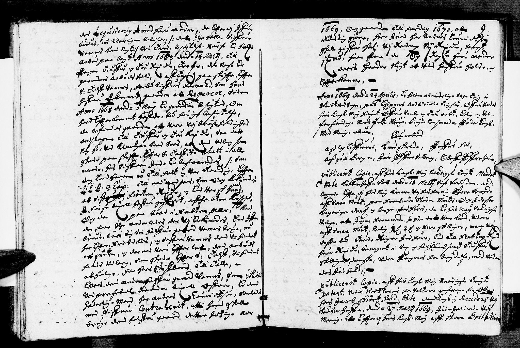 Rakkestad sorenskriveri, AV/SAO-A-10686/F/Fb/L0019: Tingbøker, 1669, p. 8b-9a