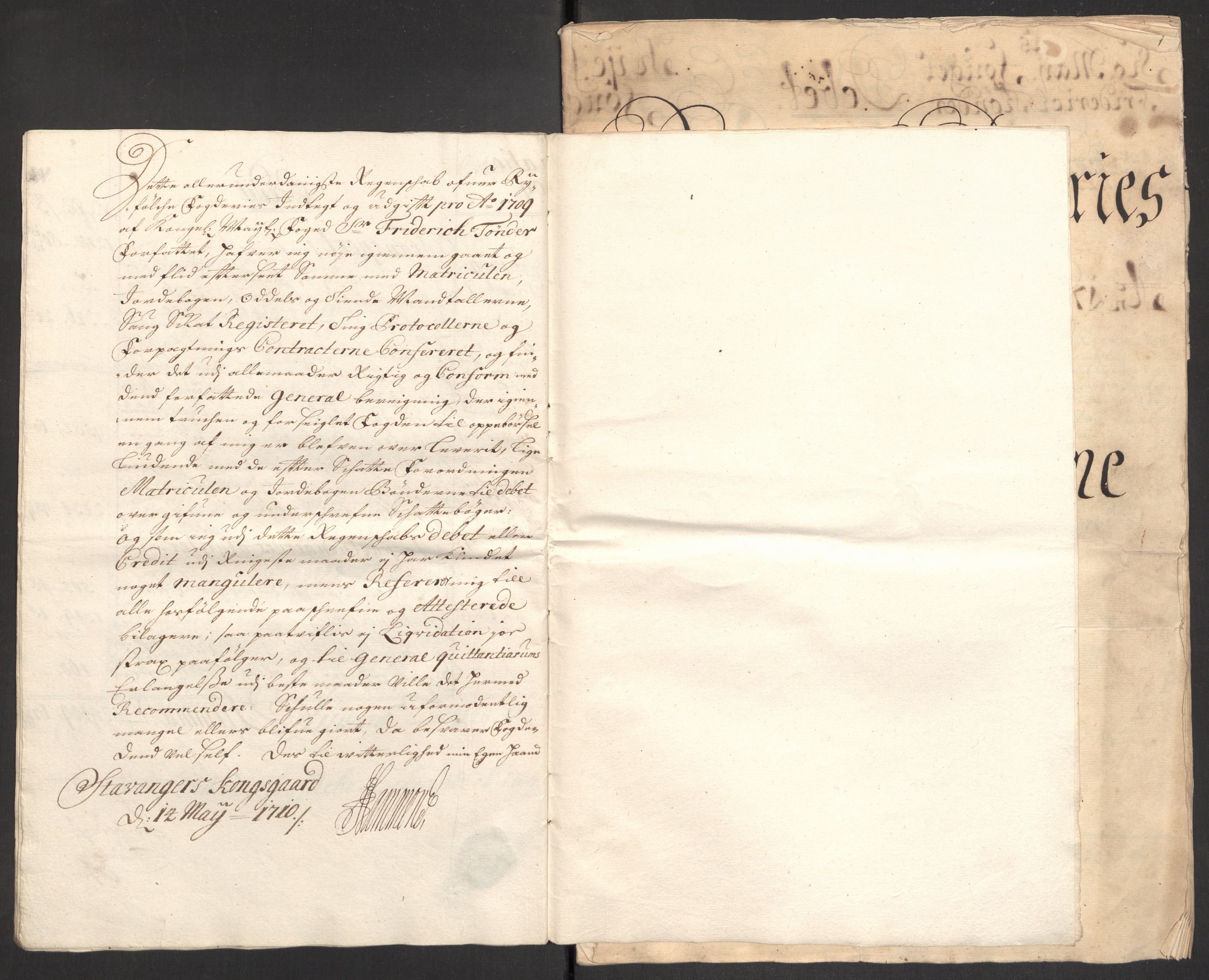 Rentekammeret inntil 1814, Reviderte regnskaper, Fogderegnskap, AV/RA-EA-4092/R47/L2861: Fogderegnskap Ryfylke, 1706-1709, p. 366