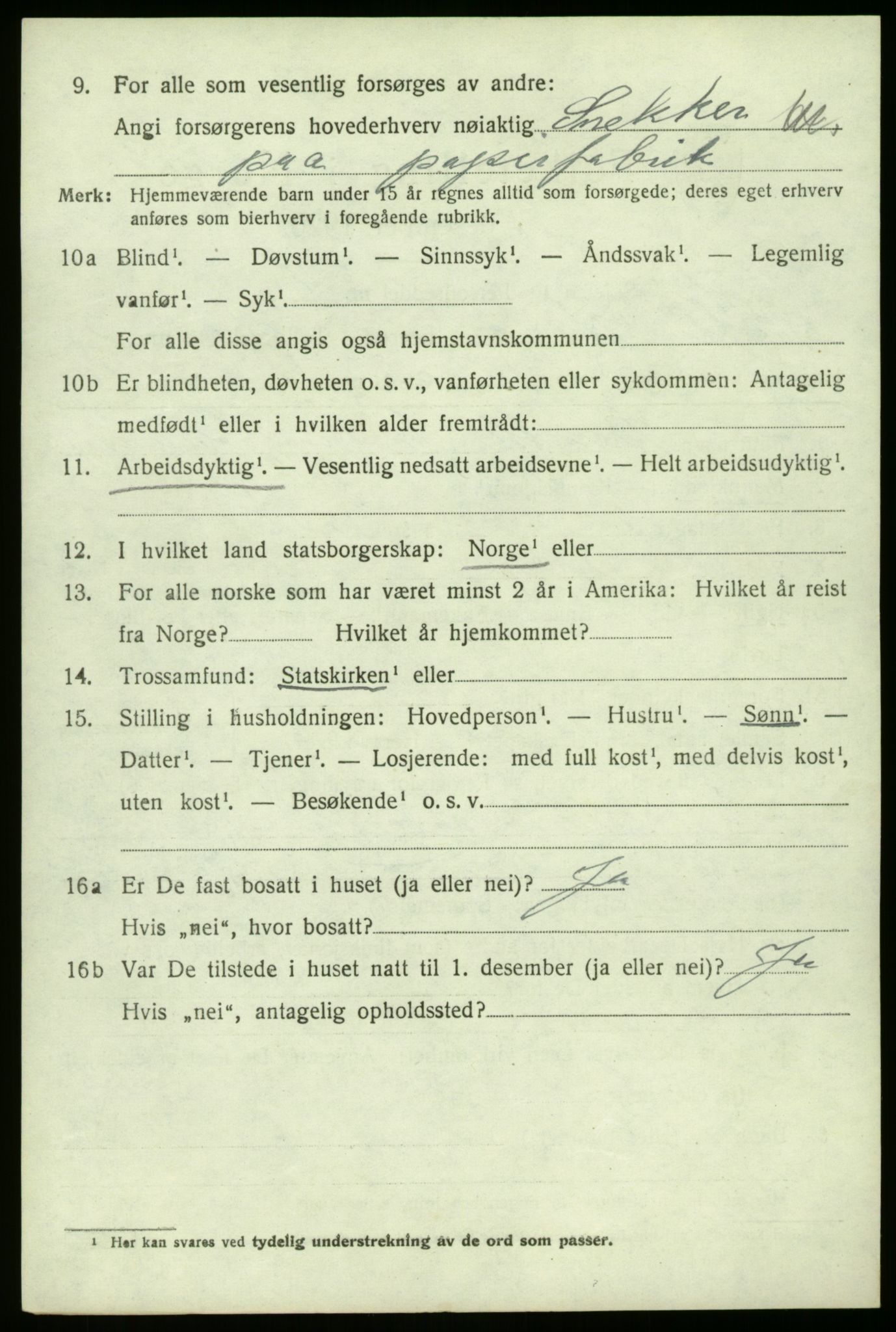 SAO, 1920 census for Borge, 1920, p. 5130