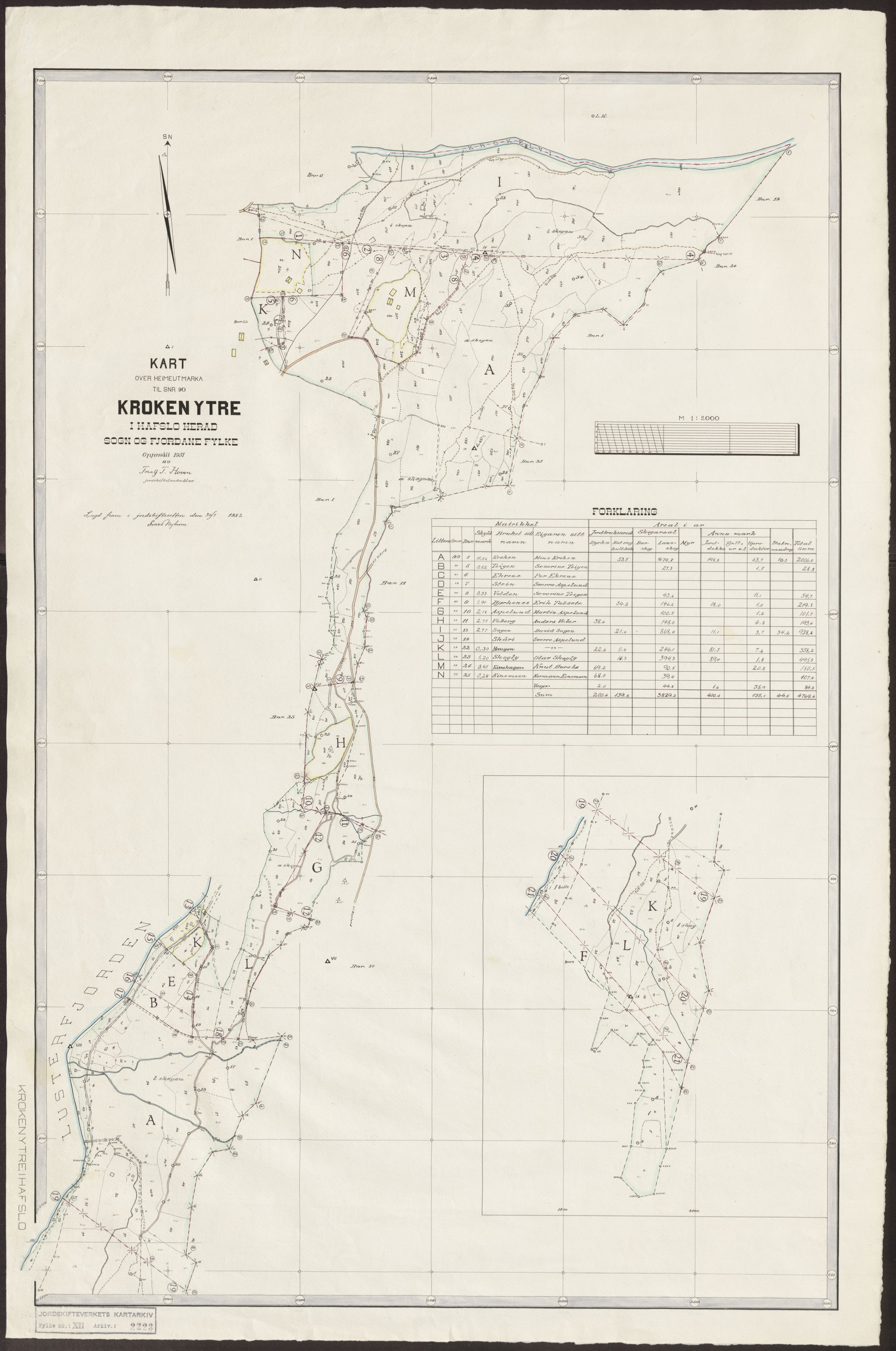 Jordskifteverkets kartarkiv, AV/RA-S-3929/T, 1859-1988, p. 2720