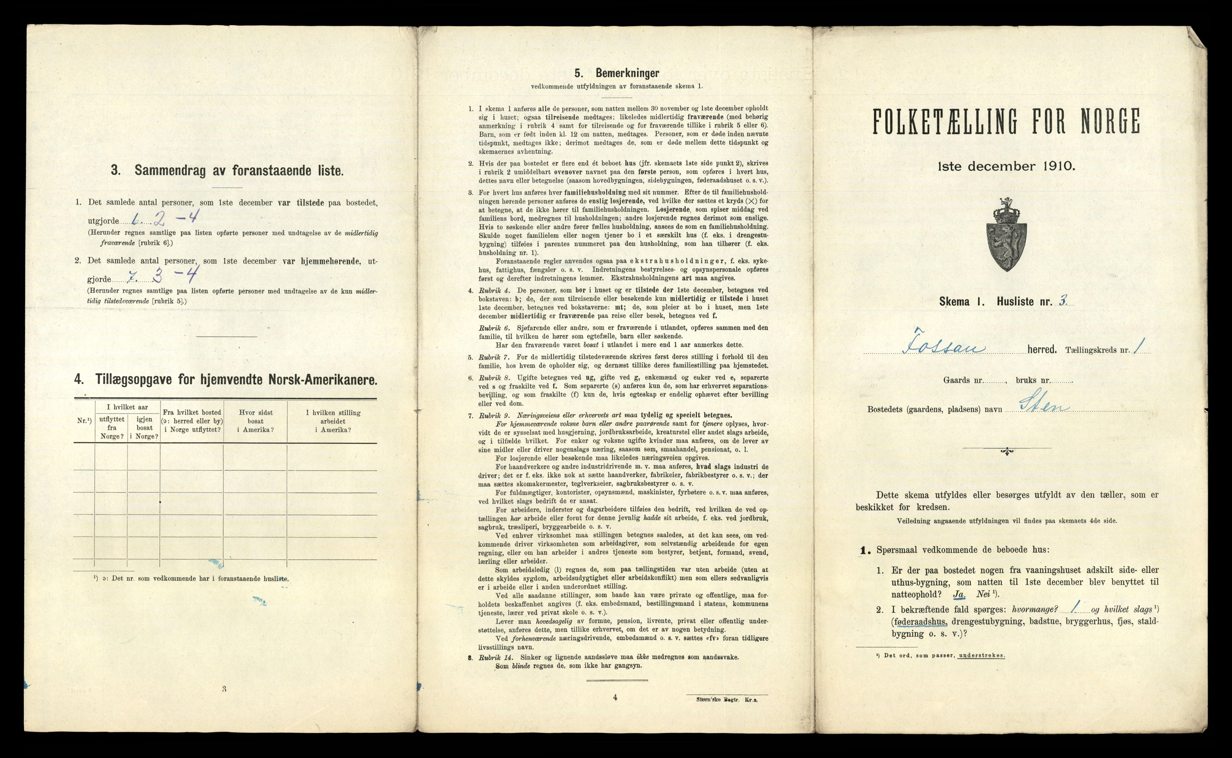 RA, 1910 census for Forsand, 1910, p. 37