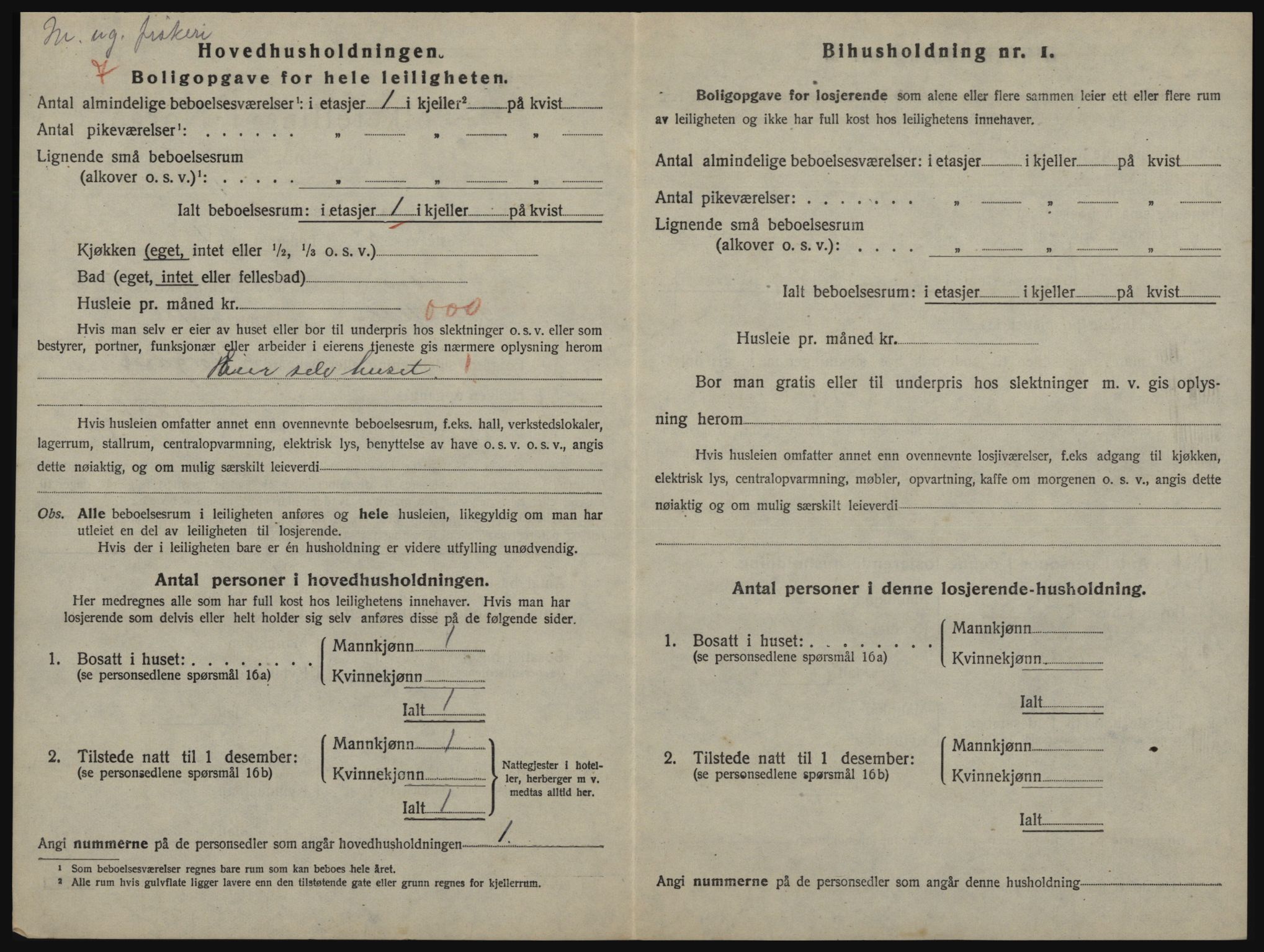 SATØ, 1920 census for Vadsø, 1920, p. 1125