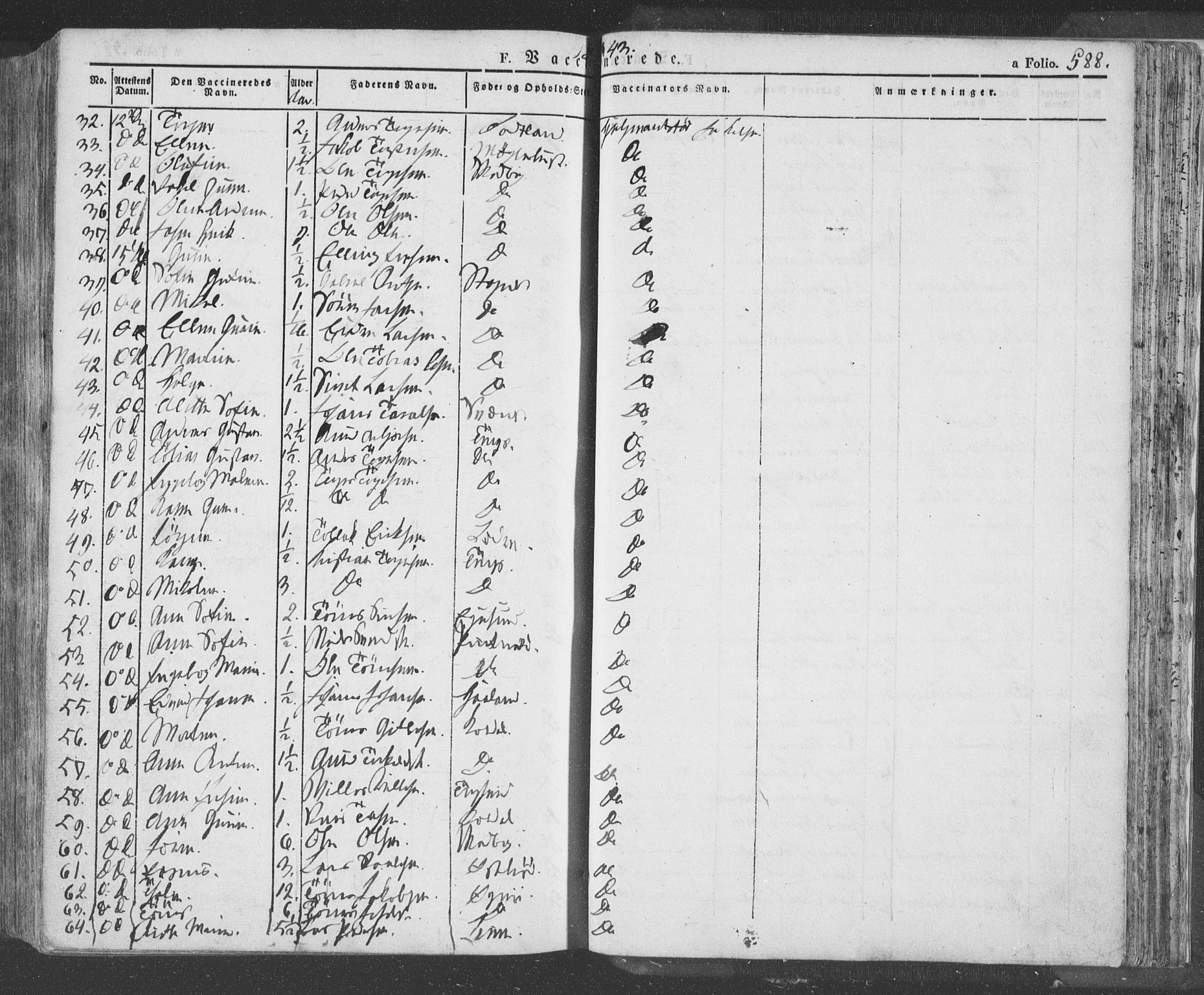 Eigersund sokneprestkontor, AV/SAST-A-101807/S08/L0009: Parish register (official) no. A 9, 1827-1850, p. 588