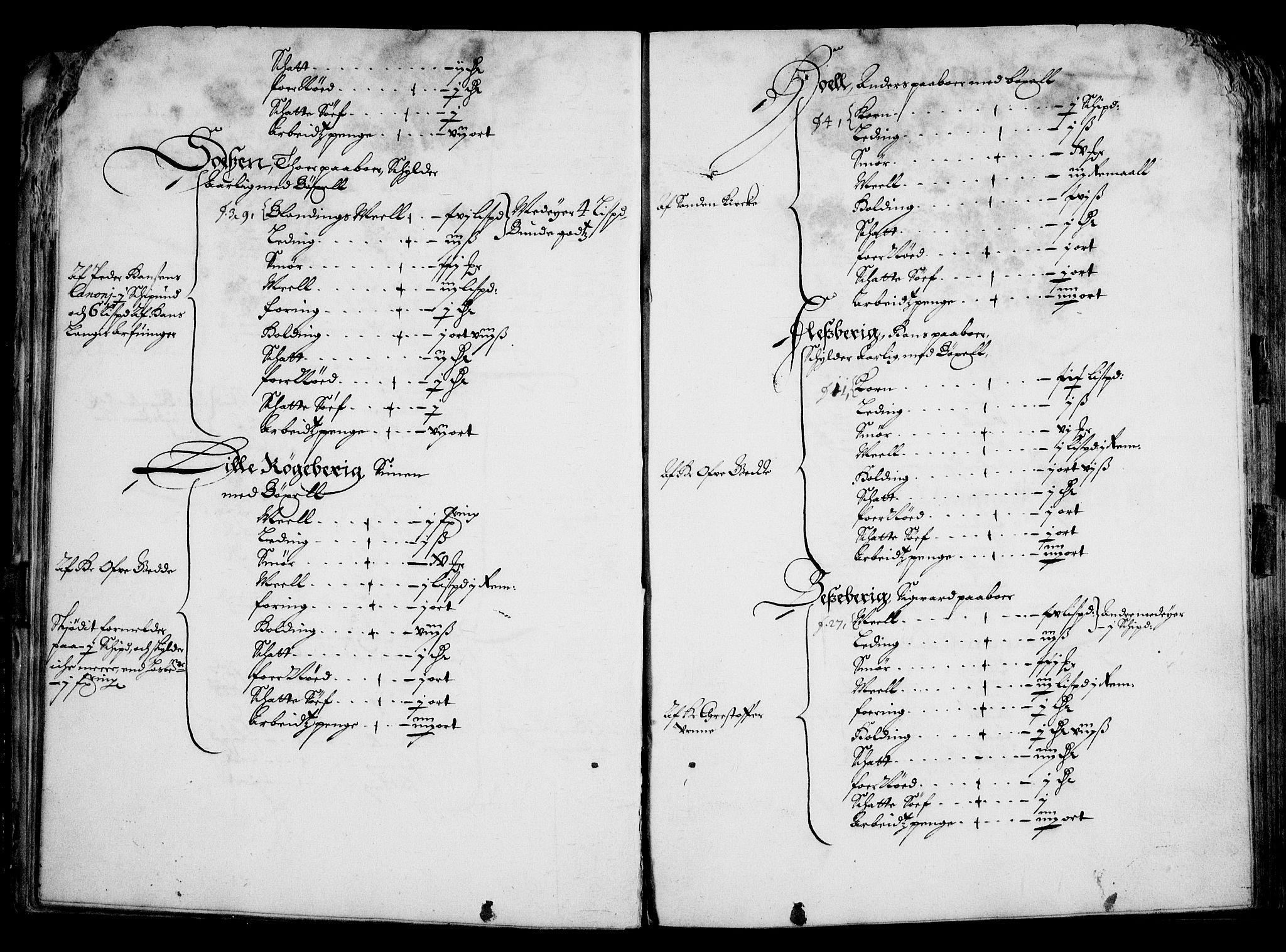 Rentekammeret inntil 1814, Realistisk ordnet avdeling, AV/RA-EA-4070/On/L0001/0001: Statens gods / [Jj 1]: Jordebok over Hannibal Sehesteds gods, 1651, p. 35