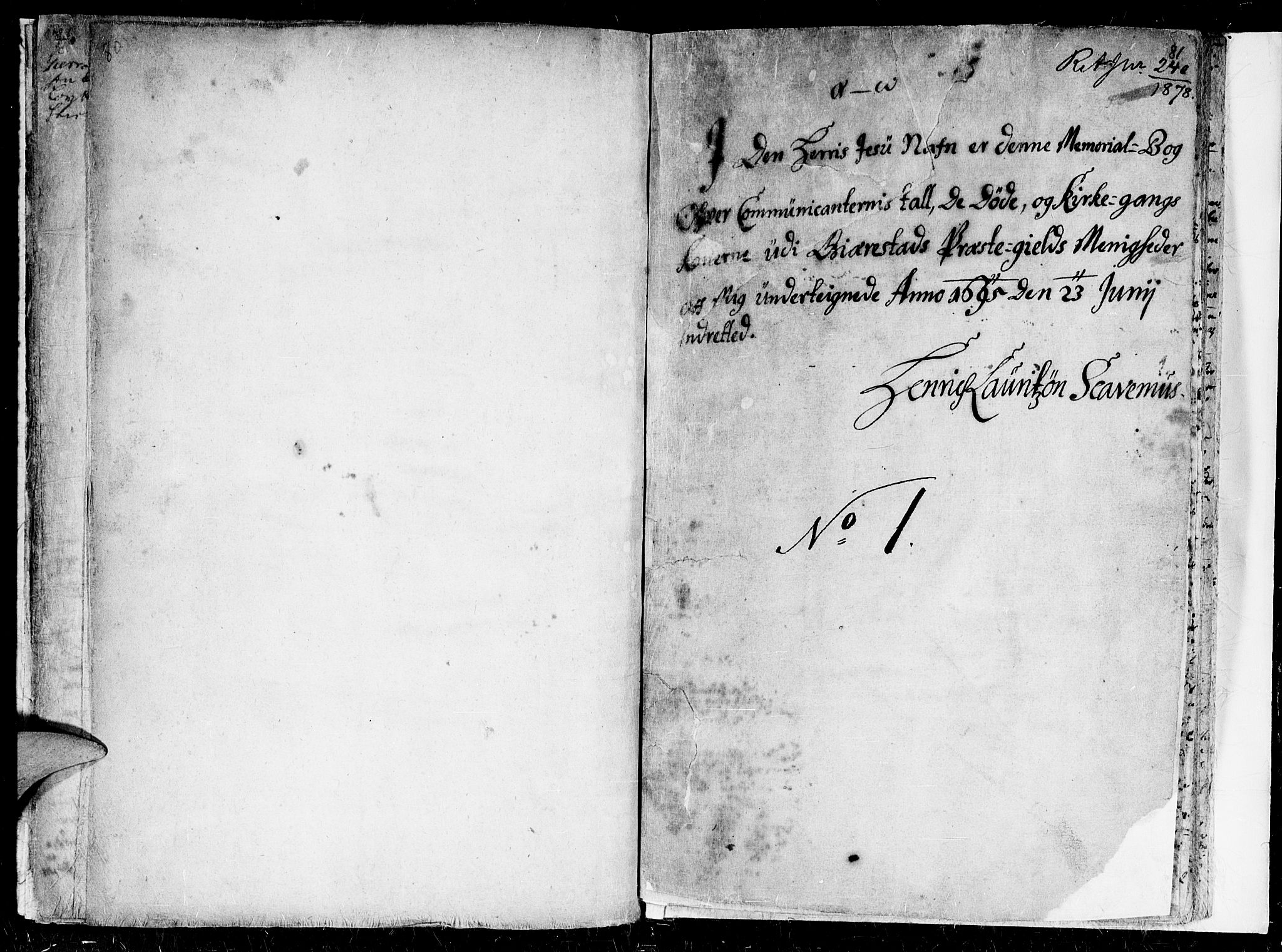 Gjerstad sokneprestkontor, AV/SAK-1111-0014/F/Fa/Faa/L0001: Parish register (official) no. A 1, 1695-1717, p. 80-81