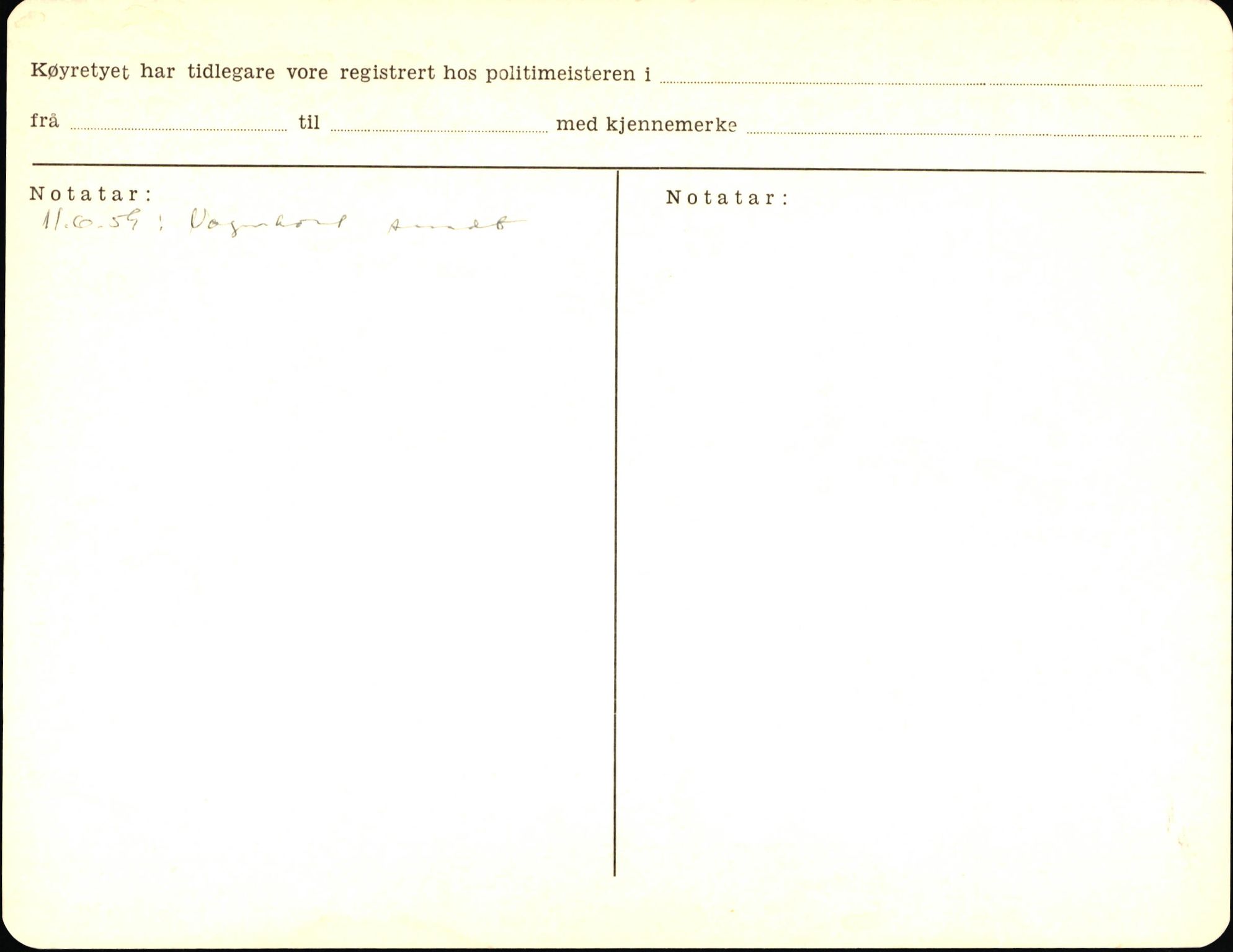 Statens vegvesen, Sogn og Fjordane vegkontor, AV/SAB-A-5301/4/F/L0003: Registerkort utmeldte Fjordane S1000-2499, 1930-1961, p. 103