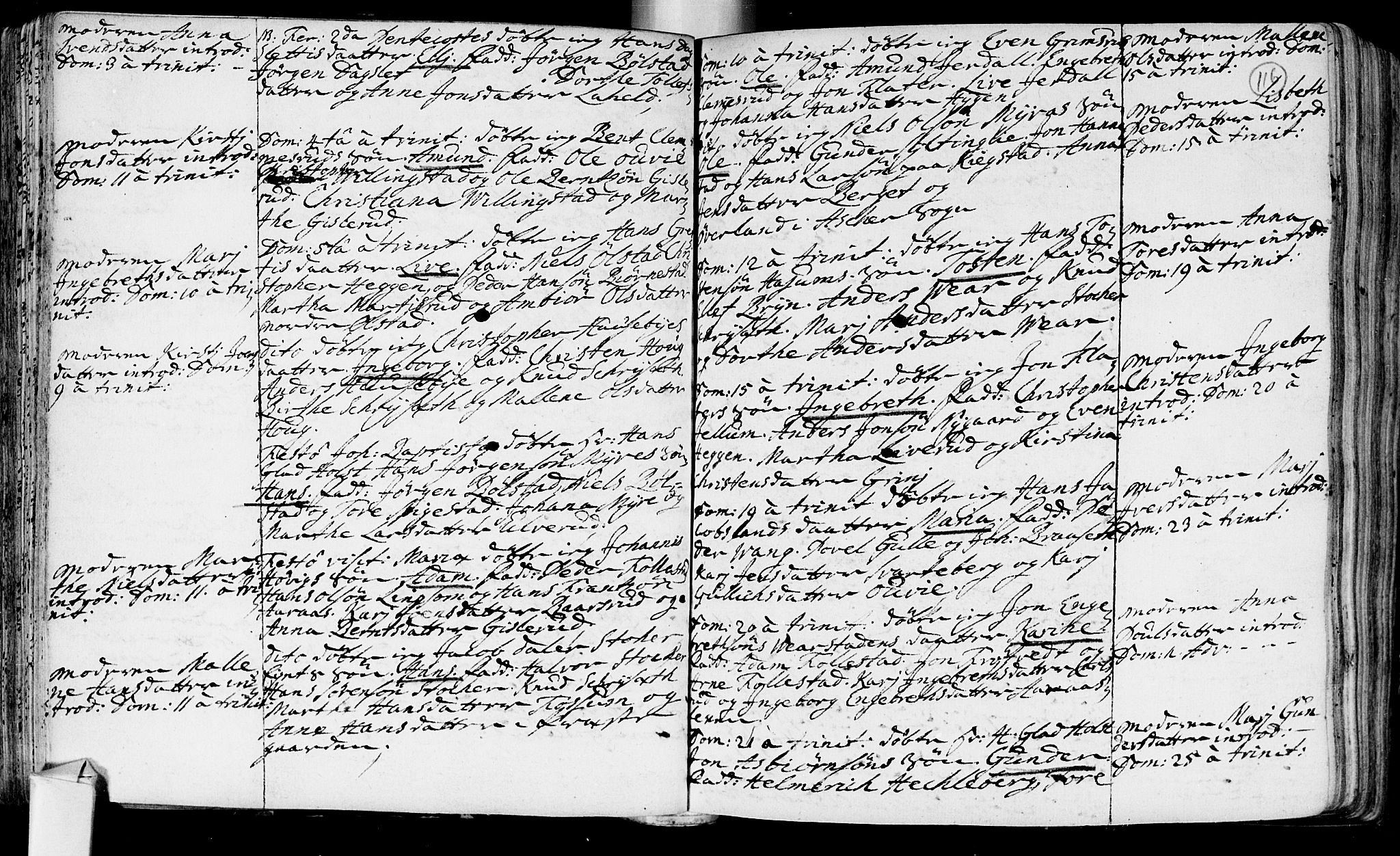 Røyken kirkebøker, AV/SAKO-A-241/F/Fa/L0002: Parish register (official) no. 2, 1731-1782, p. 116