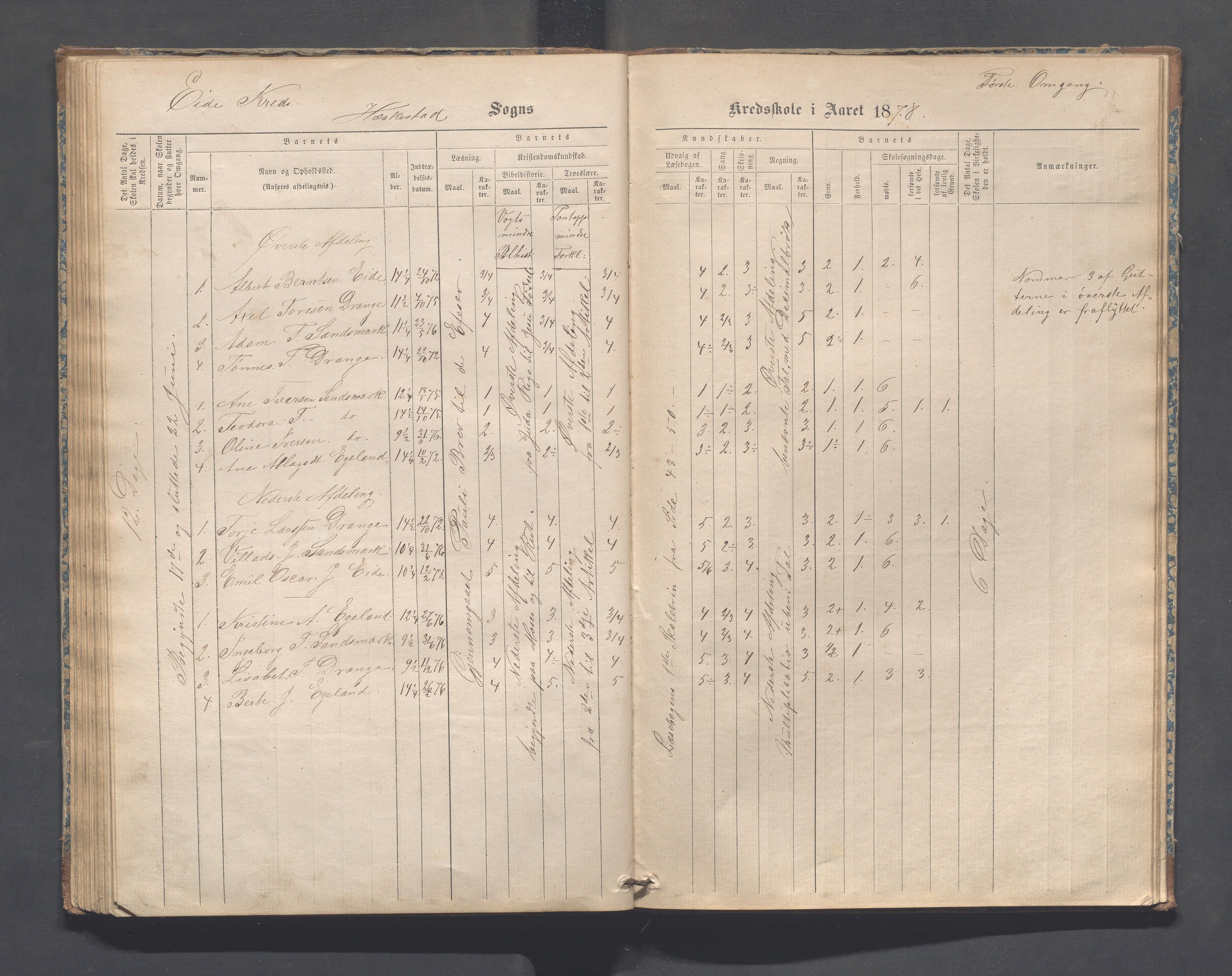 Heskestad kommune - Refsland skolekrets, IKAR/K-101746/H/L0001: Skoleprotokoll - Refsland og Eide, 1870-1892, p. 67