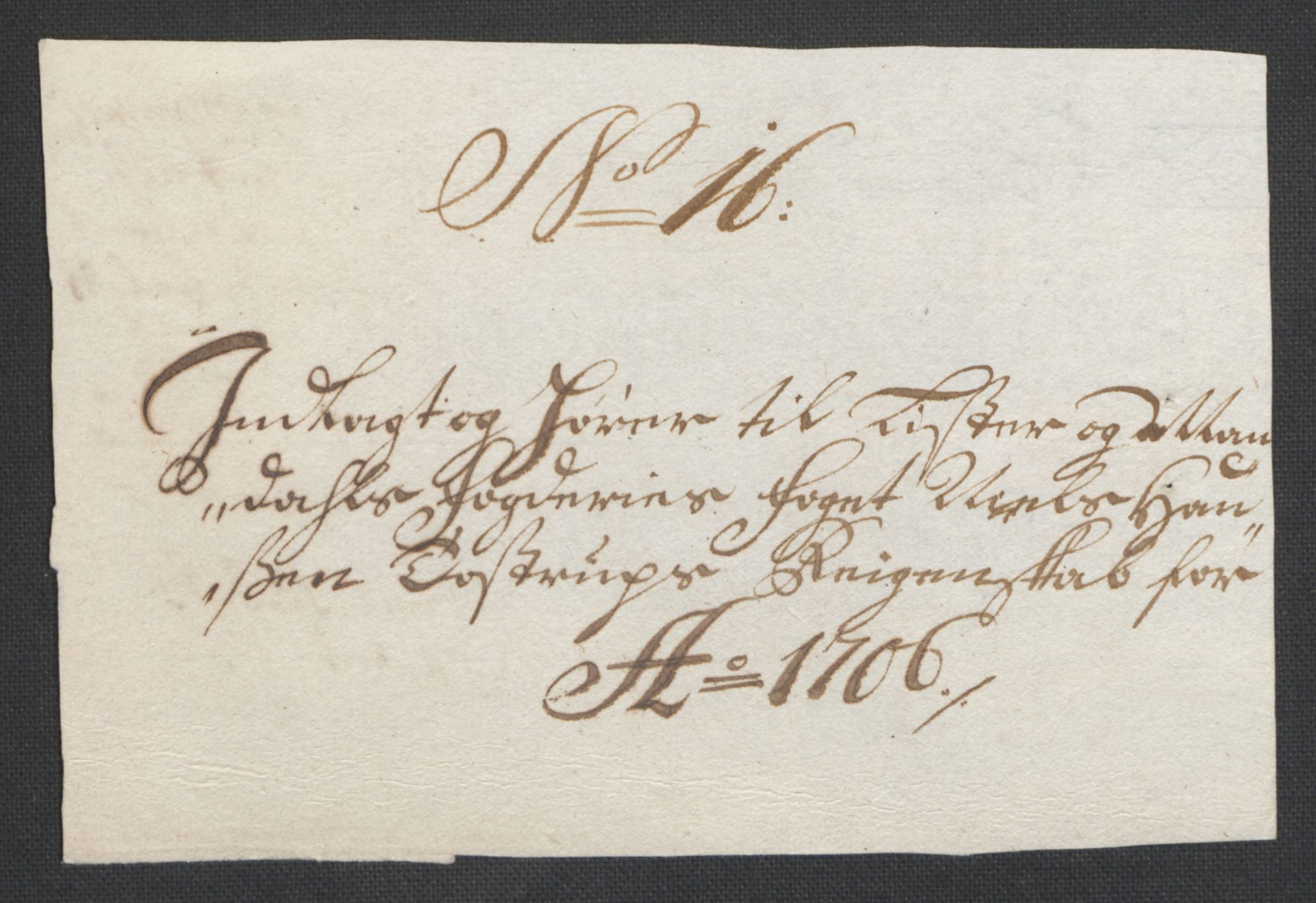 Rentekammeret inntil 1814, Reviderte regnskaper, Fogderegnskap, AV/RA-EA-4092/R43/L2551: Fogderegnskap Lista og Mandal, 1705-1709, p. 315