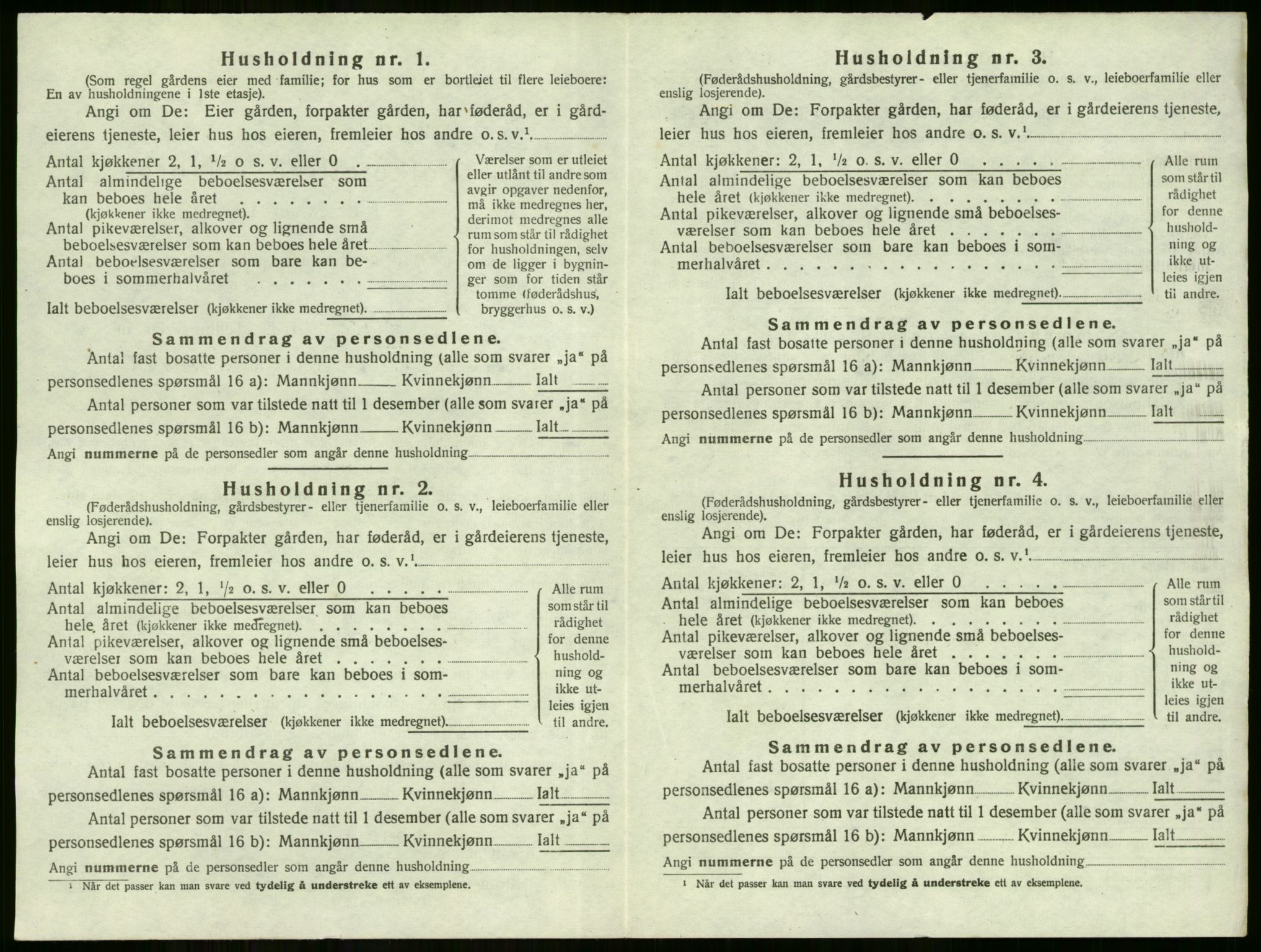 SAKO, 1920 census for Hole, 1920, p. 474