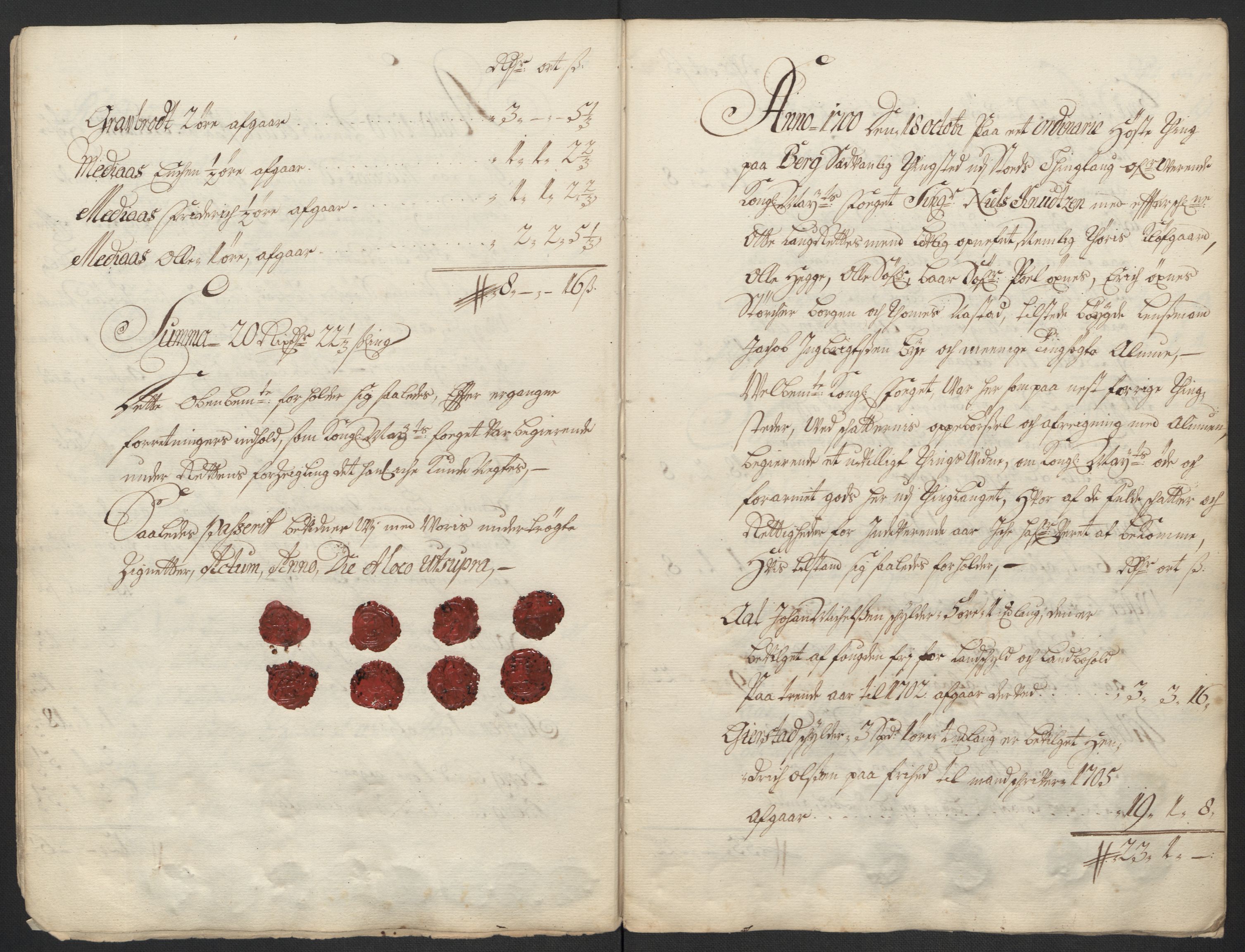 Rentekammeret inntil 1814, Reviderte regnskaper, Fogderegnskap, RA/EA-4092/R63/L4311: Fogderegnskap Inderøy, 1700, p. 176