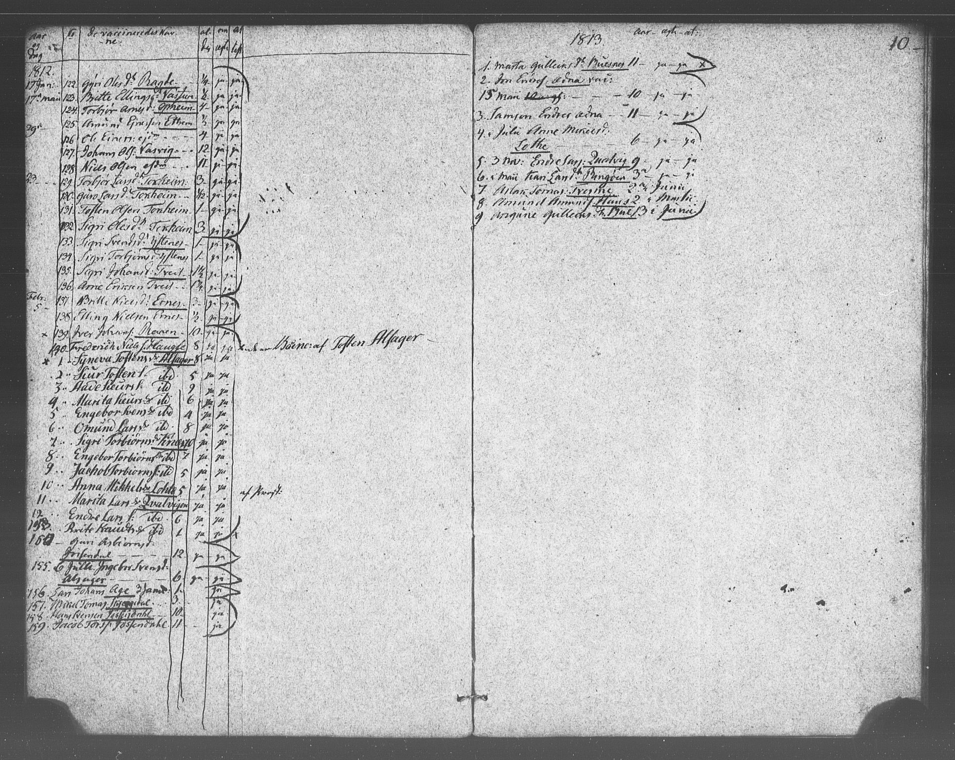 Ullensvang sokneprestembete, SAB/A-78701/H/Haa: Parish register (official) no. A 17, 1803-1839, p. 10