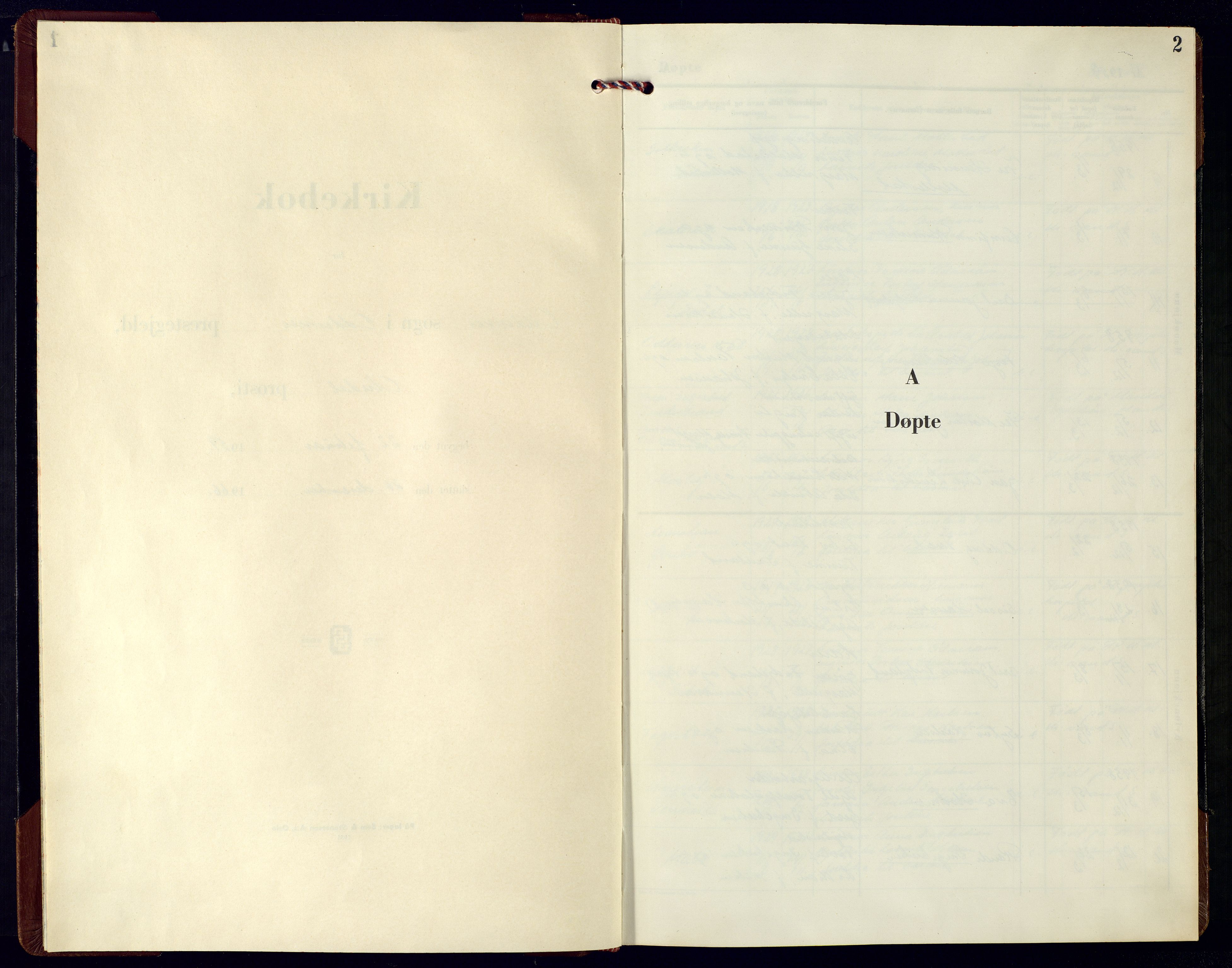 Oddernes sokneprestkontor, SAK/1111-0033/F/Fb/Fba/L0013: Parish register (copy) no. B-13, 1959-1966, p. 2
